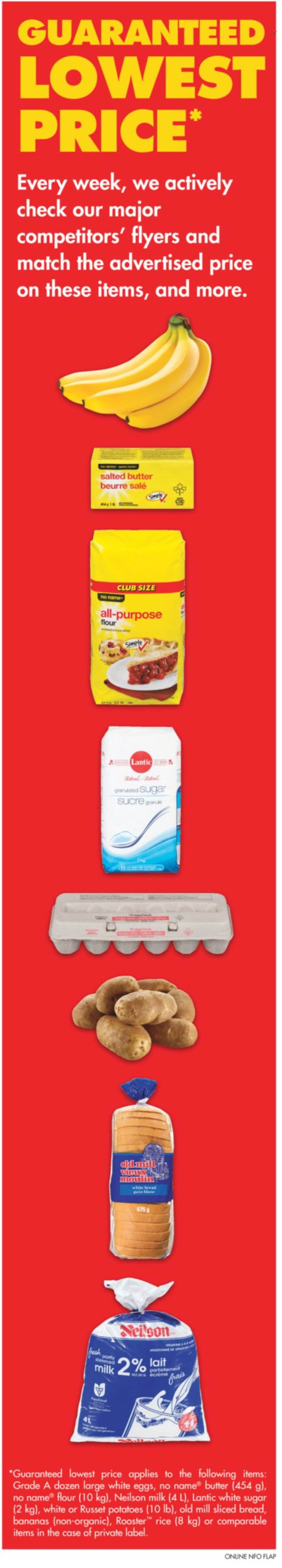 thumbnail - Circulaire No Frills - 23 Septembre 2021 - 29 Septembre 2021 - Produits soldés - pain, lait, beurre, sucre. Page 13.