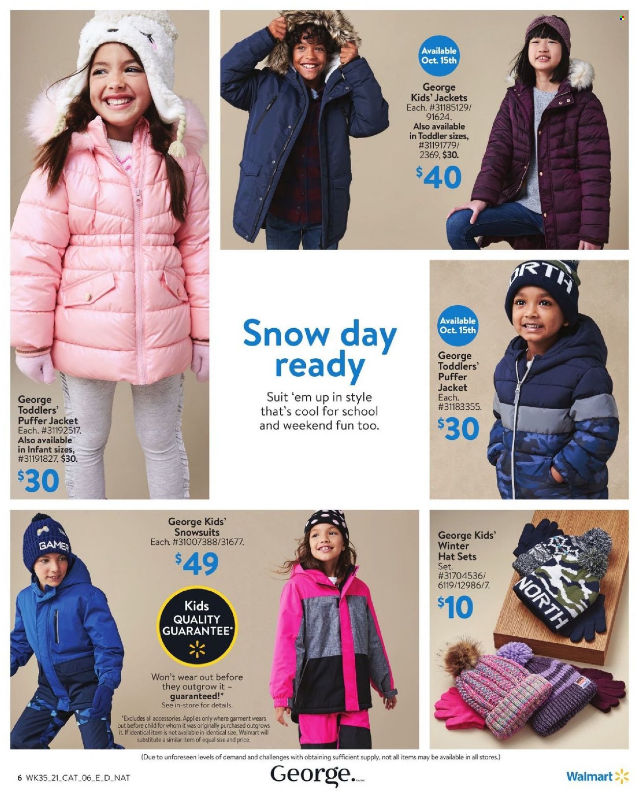 Walmart flyer - September 23, 2021 - October 20, 2021. Page 6