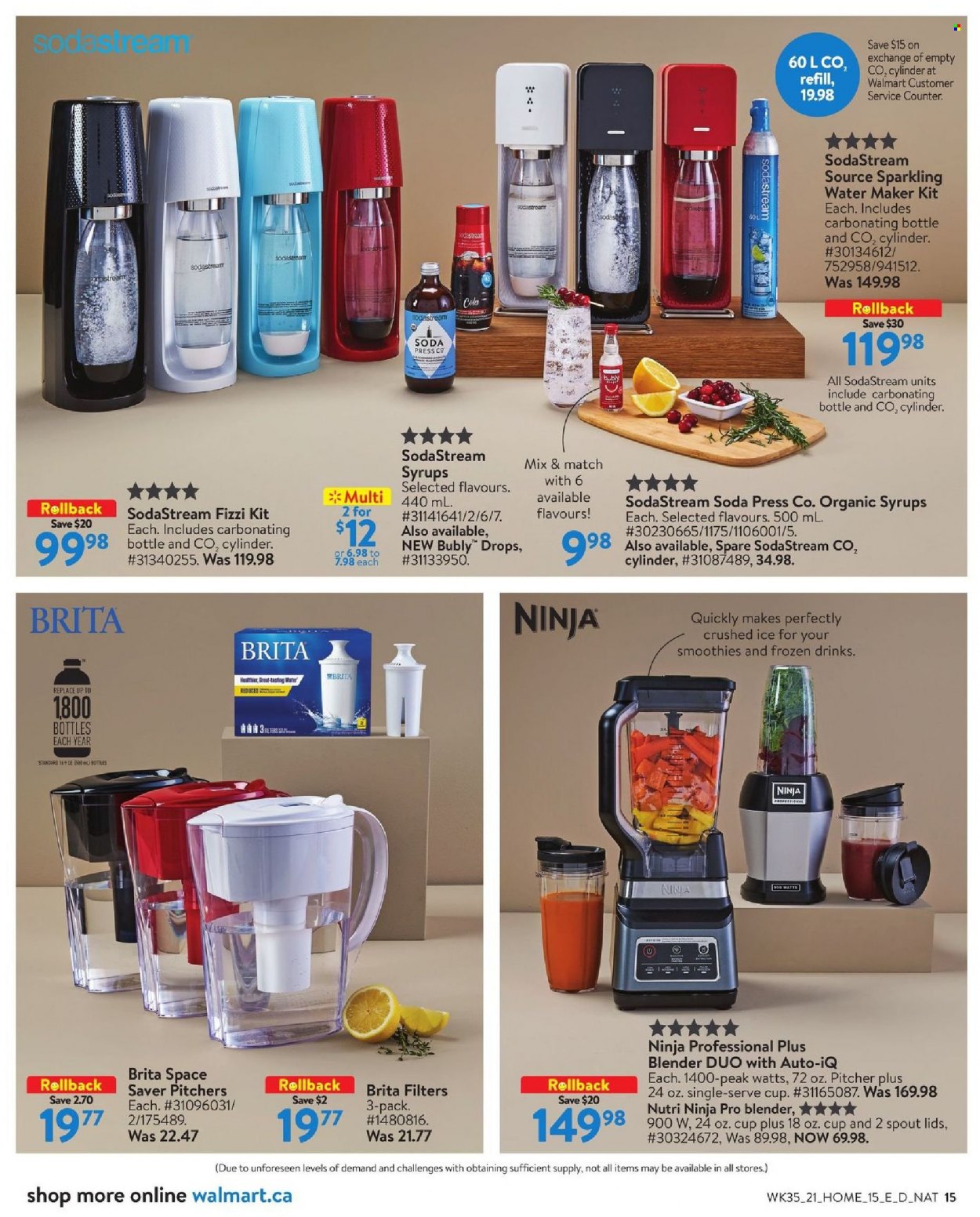 Walmart flyer - September 23, 2021 - October 20, 2021. Page 15