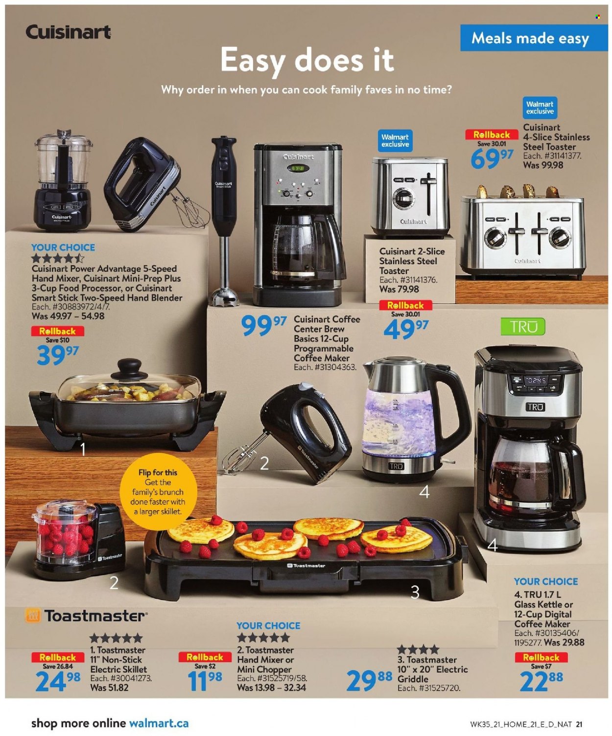 Walmart flyer - September 23, 2021 - October 20, 2021. Page 21