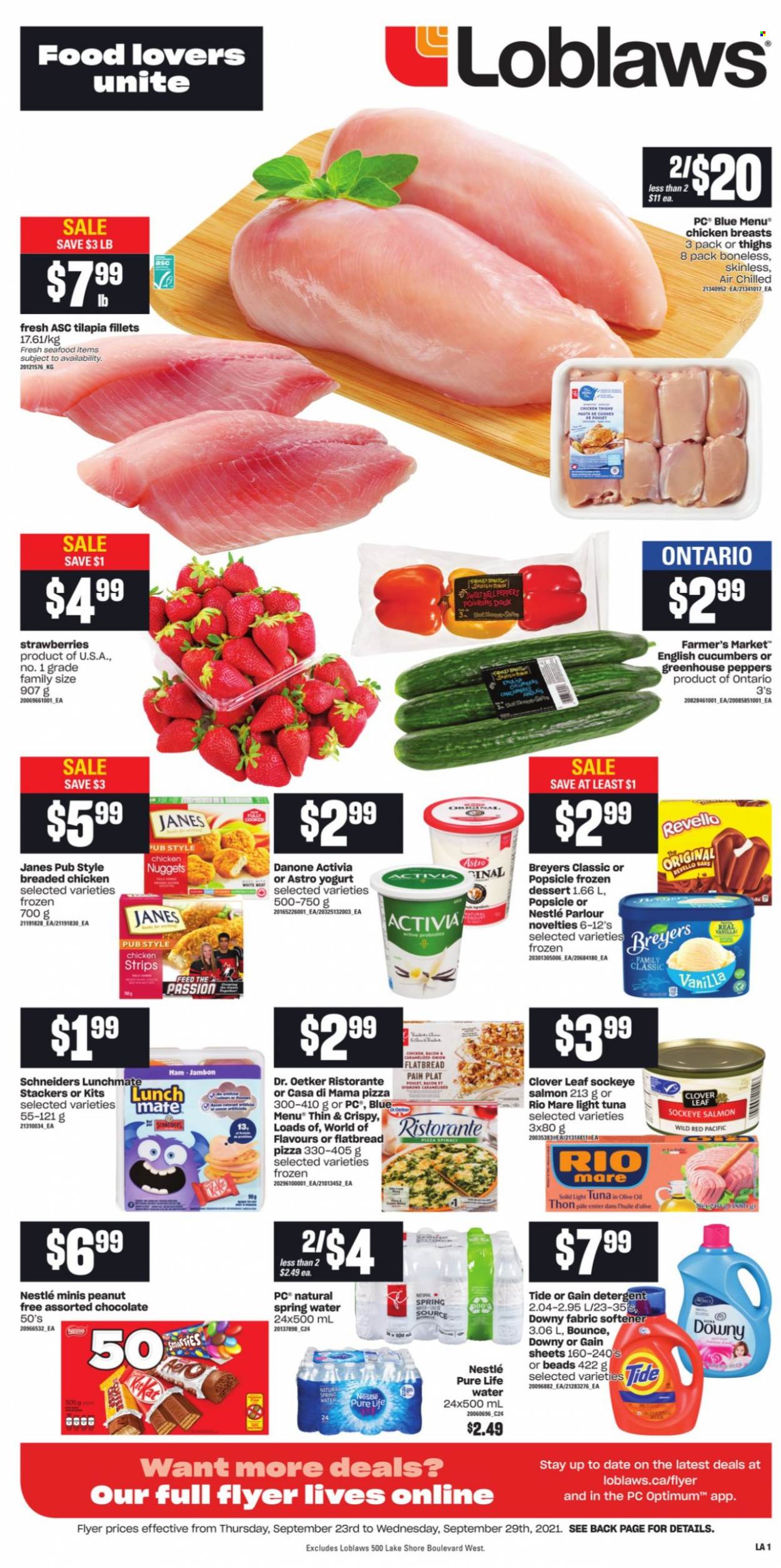 Loblaws flyer - September 23, 2021 - September 29, 2021. Page 1