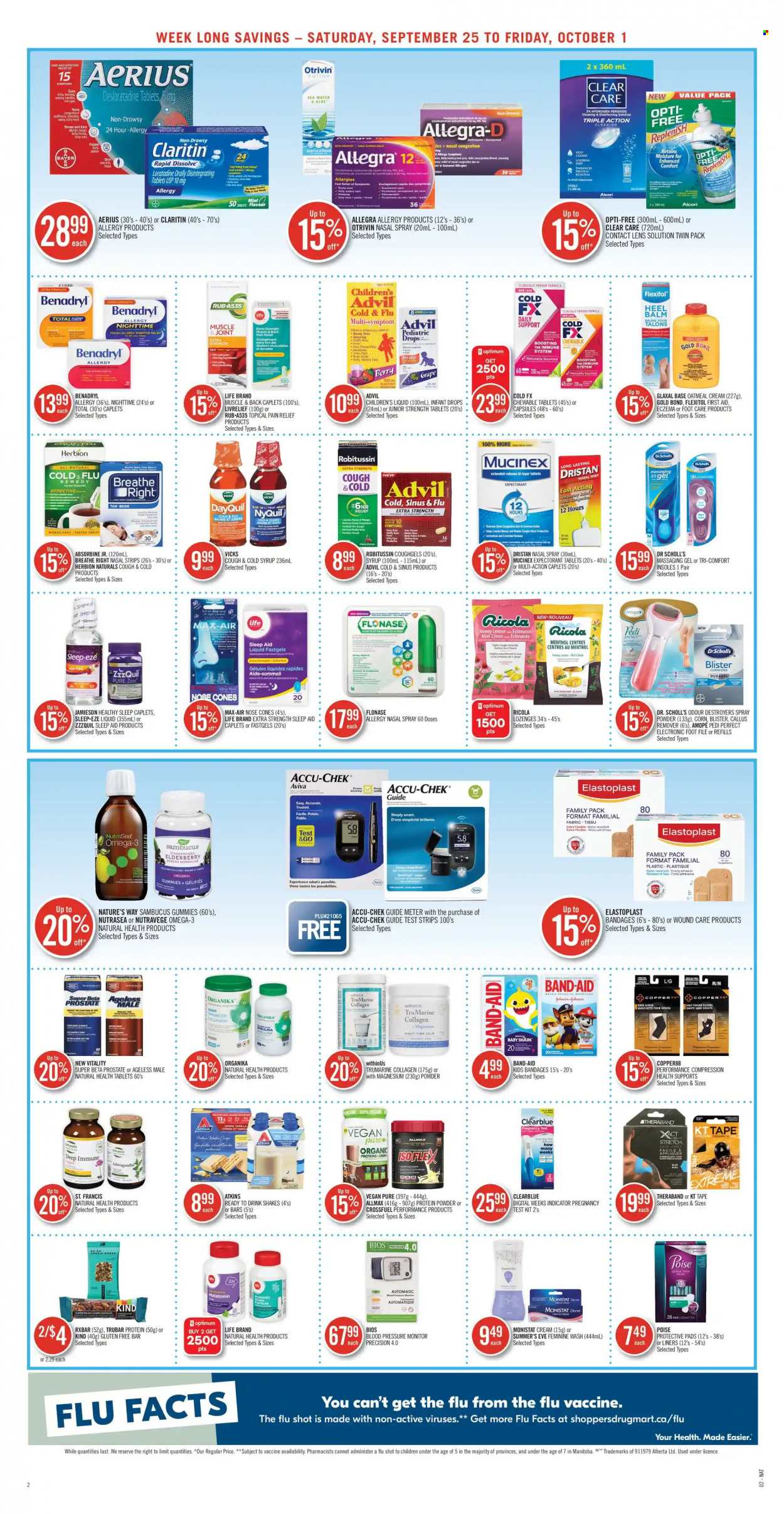 Shoppers Drug Mart flyer - September 25, 2021 - October 01, 2021. Page 2