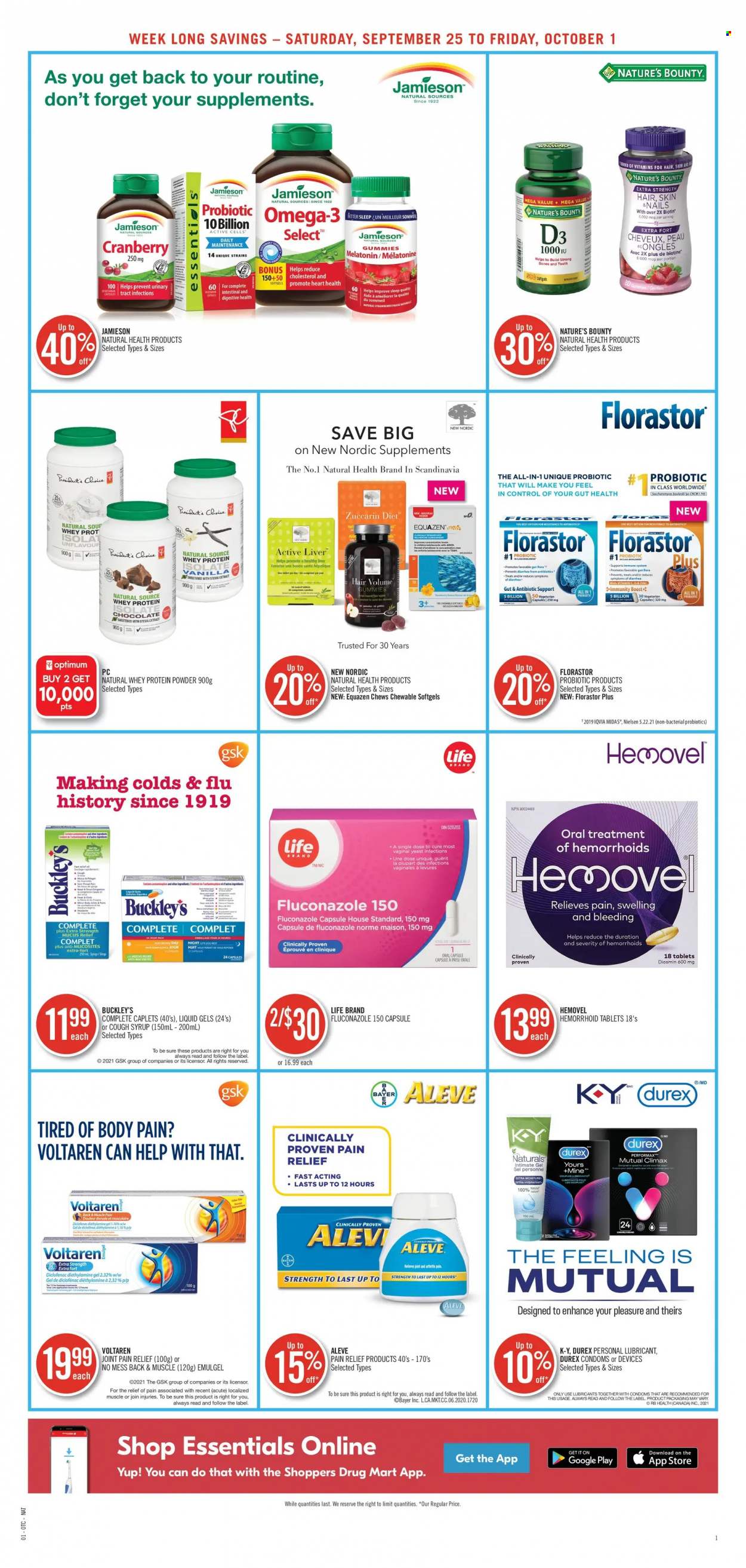Shoppers Drug Mart flyer - September 25, 2021 - October 01, 2021. Page 4
