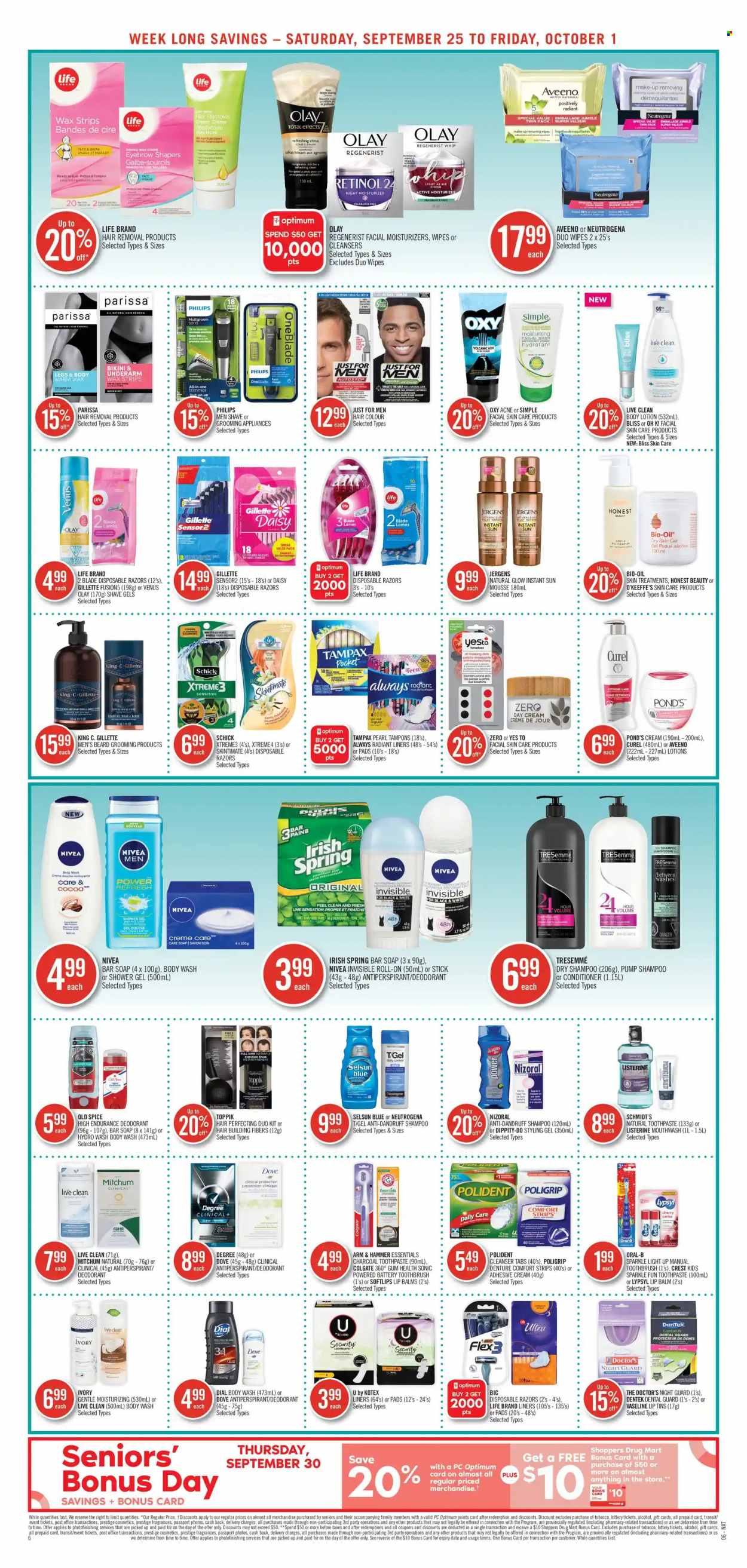 Shoppers Drug Mart flyer - September 25, 2021 - October 01, 2021. Page 10