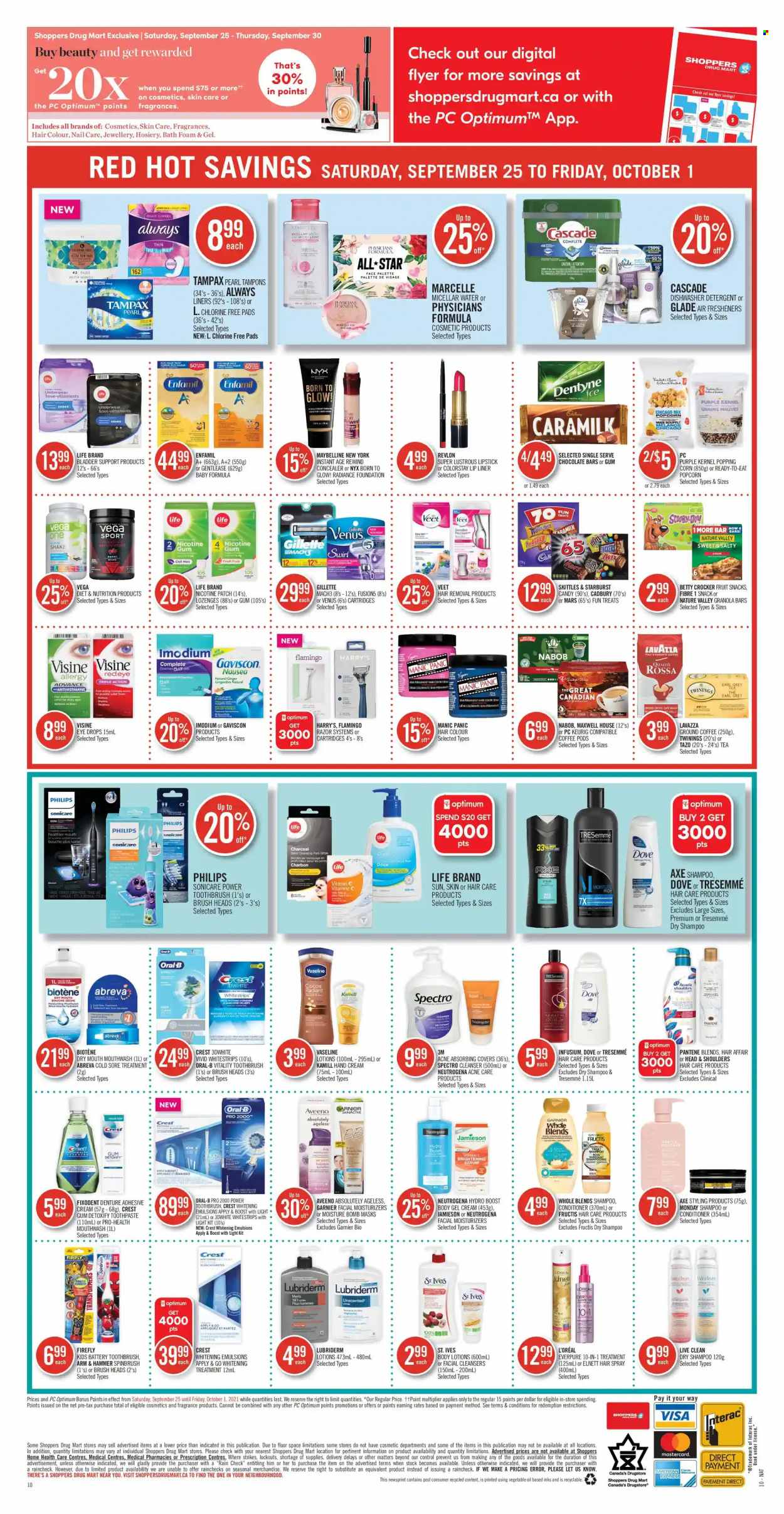 Shoppers Drug Mart flyer - September 25, 2021 - October 01, 2021. Page 14