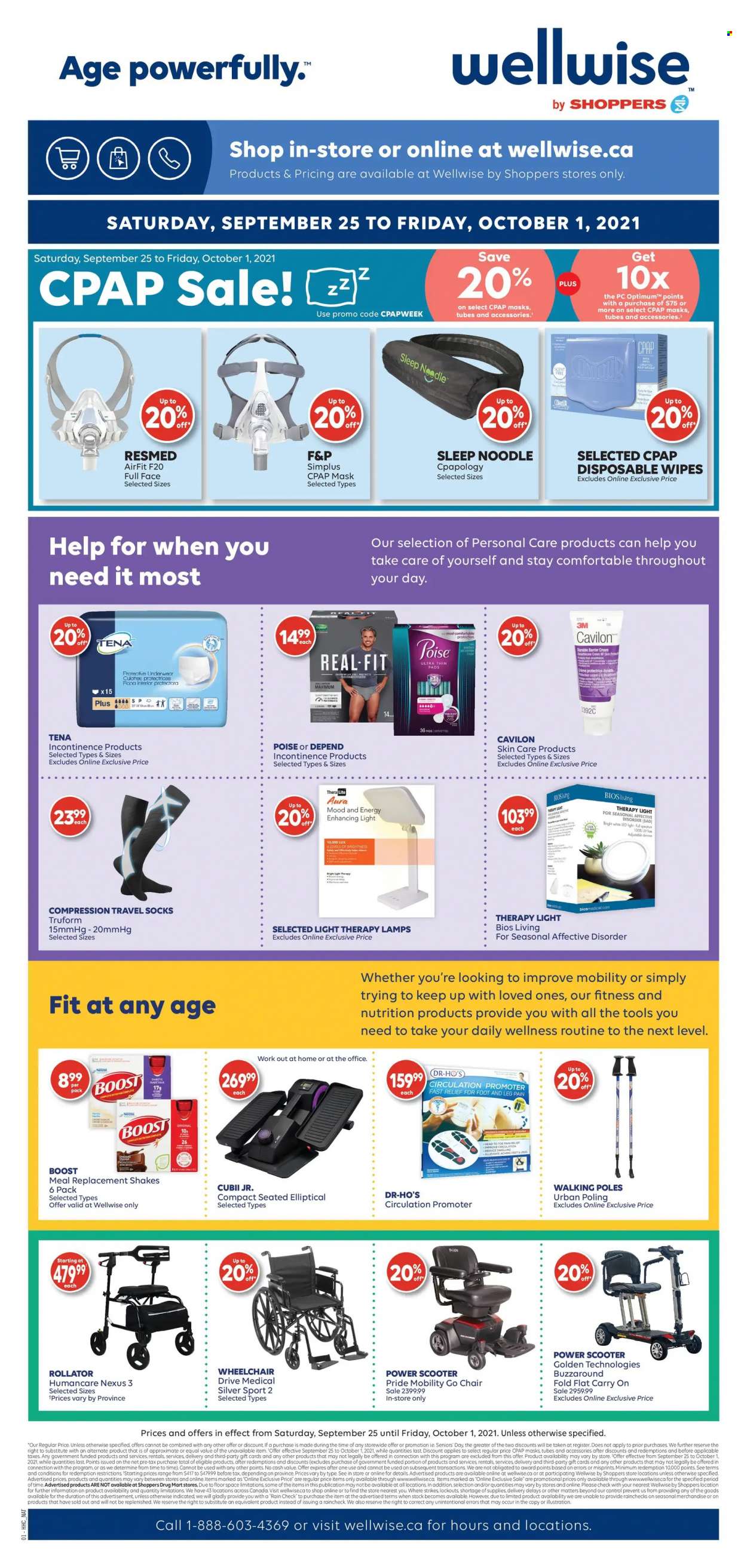 Shoppers Drug Mart flyer - September 25, 2021 - October 01, 2021. Page 15