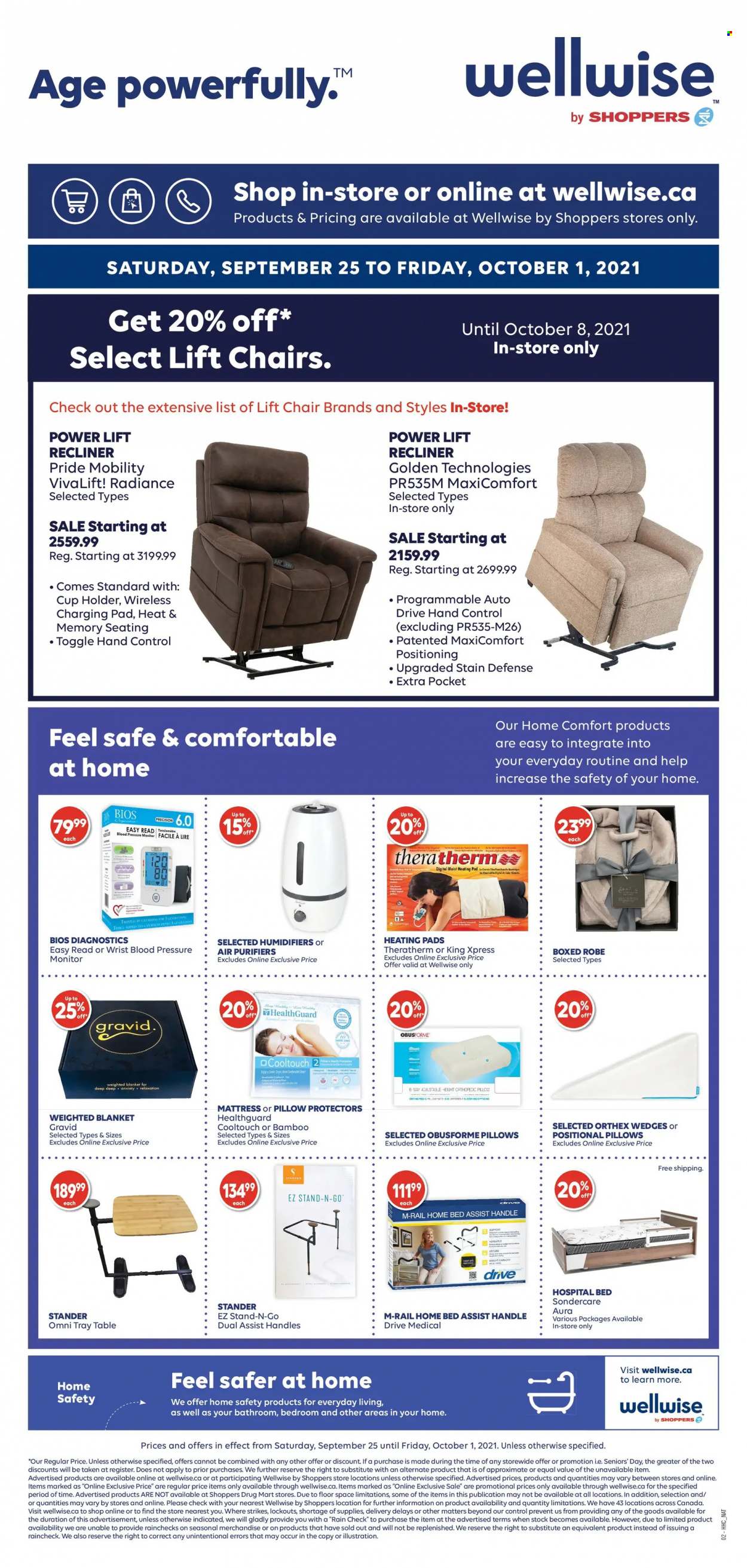 Shoppers Drug Mart flyer - September 25, 2021 - October 01, 2021. Page 16
