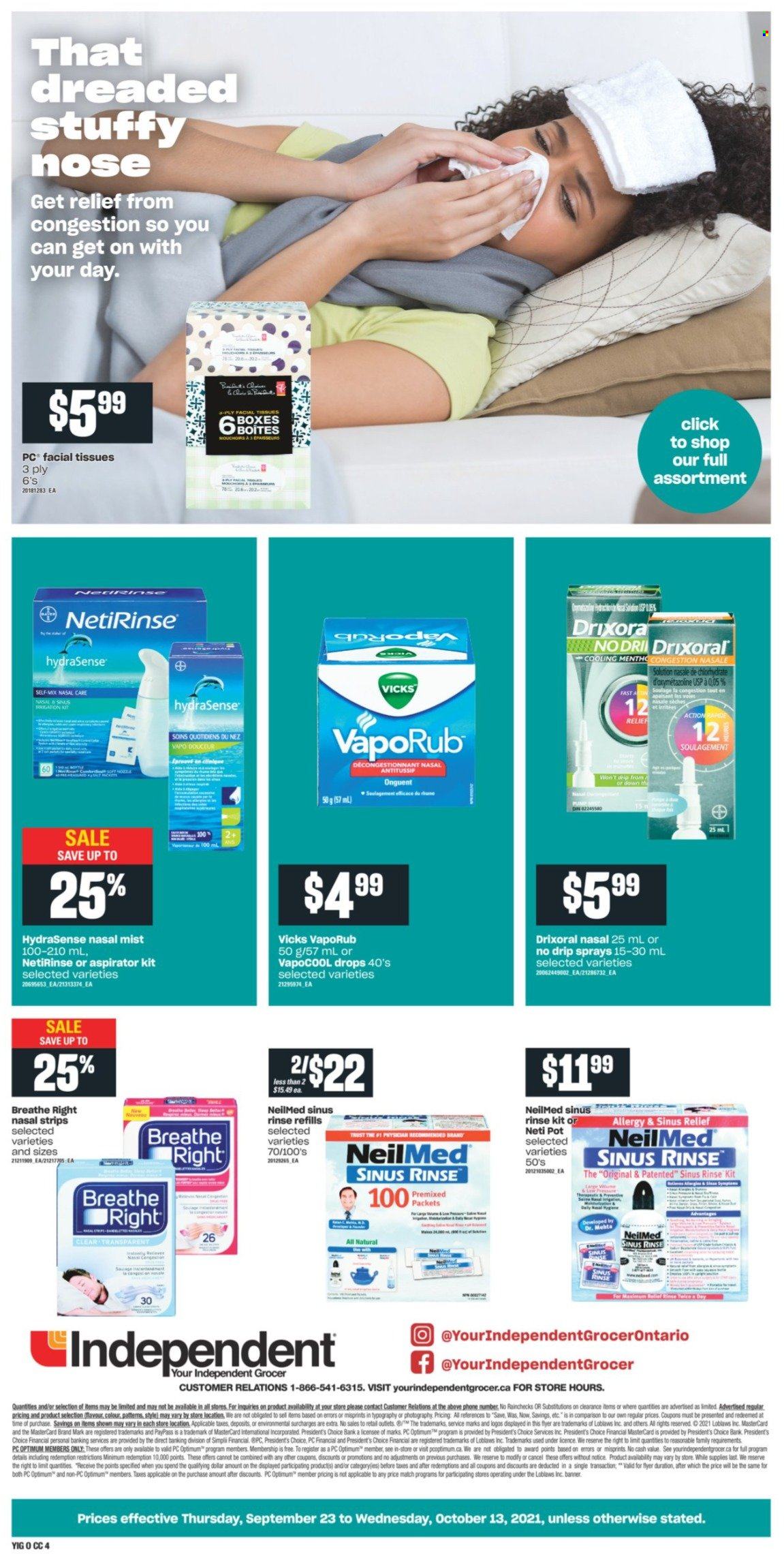 Independent flyer - September 23, 2021 - October 13, 2021. Page 4