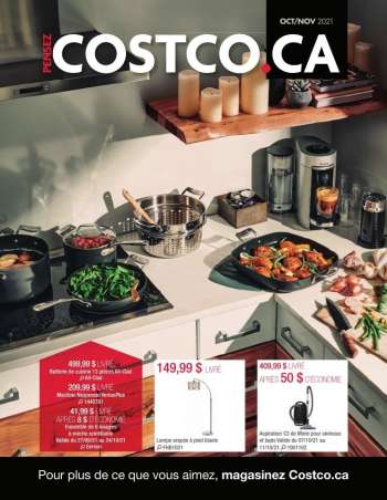 Costco Flyer - October 01, 2021 - November 30, 2021.