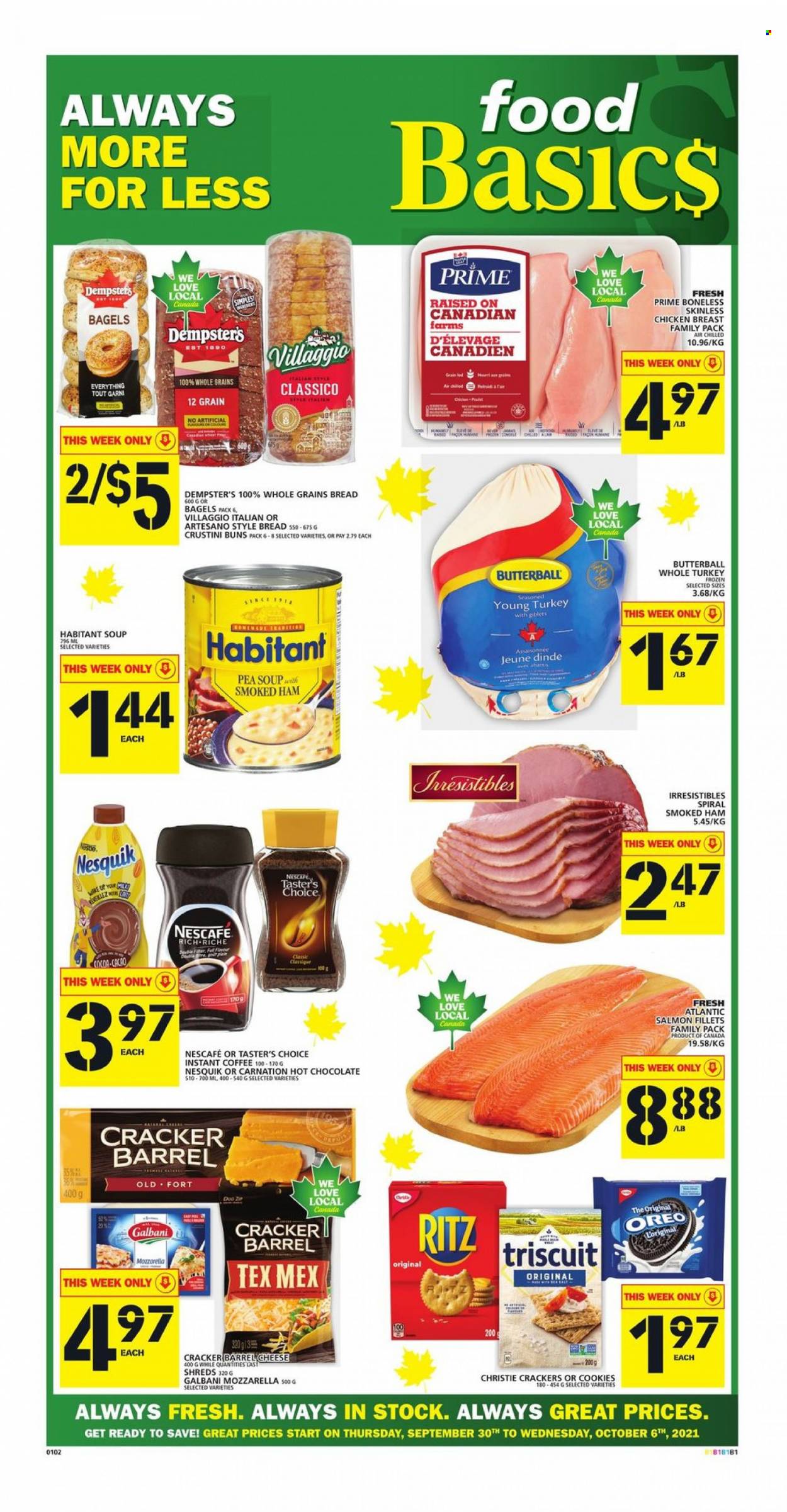 Food Basics flyer - September 30, 2021 - October 06, 2021. Page 1
