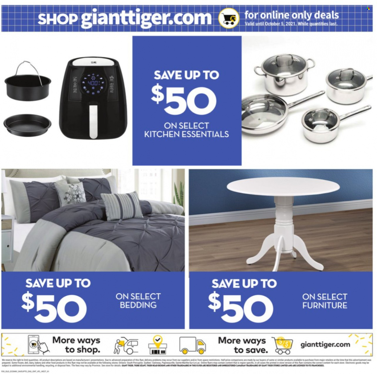 Giant Tiger flyer - September 29, 2021 - October 05, 2021. Page 10