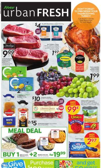 Sobeys Urban Fresh Flyer - September 30, 2021 - October 06, 2021.
