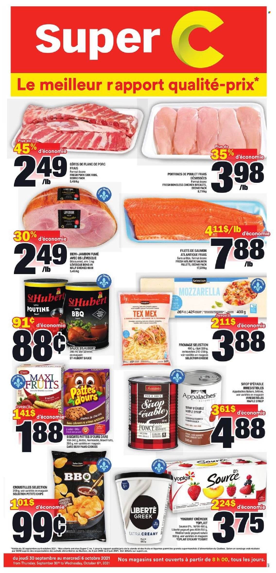 Super C flyer - September 30, 2021 - October 06, 2021. Page 1