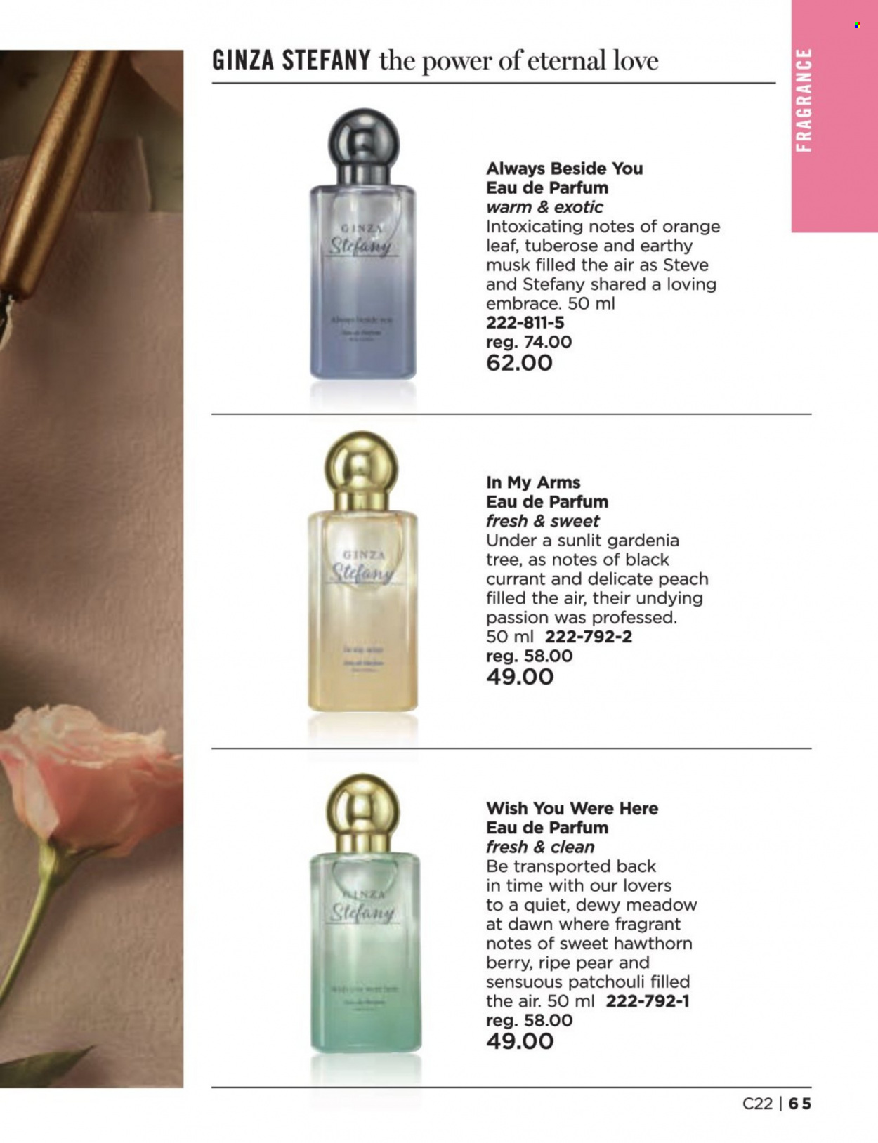 thumbnail - Avon Flyer - Sales products - fragrance, eau de parfum. Page 65.