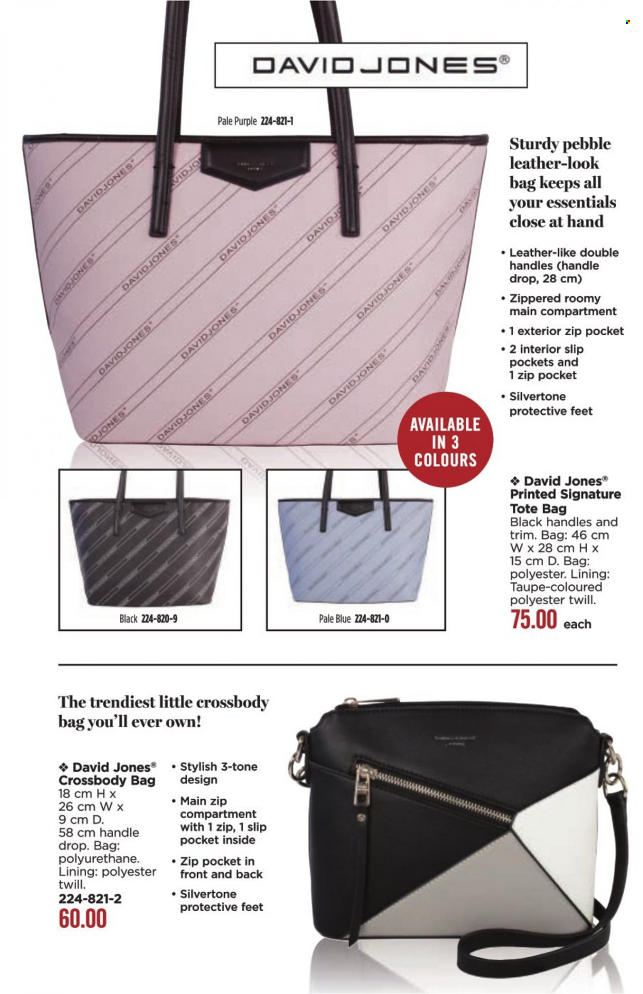 thumbnail - Avon Flyer - Sales products - bag, tote, cross body bag, tote bag. Page 4.