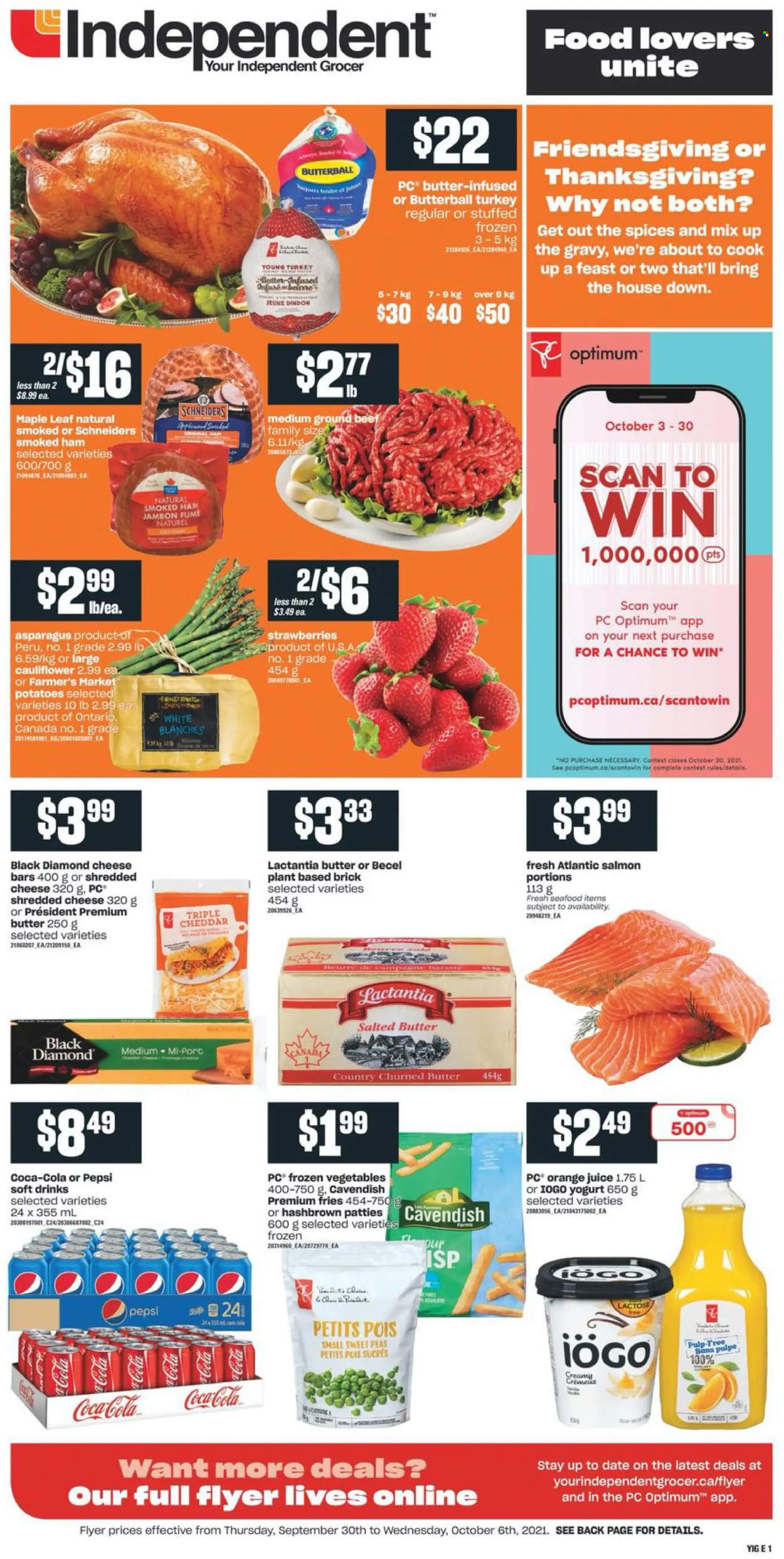 Independent flyer - September 30, 2021 - October 06, 2021. Page 1