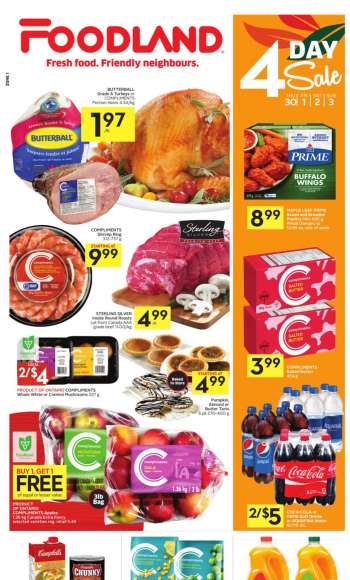 Circulaire Foodland - 30 Septembre 2021 - 06 Octobre 2021.