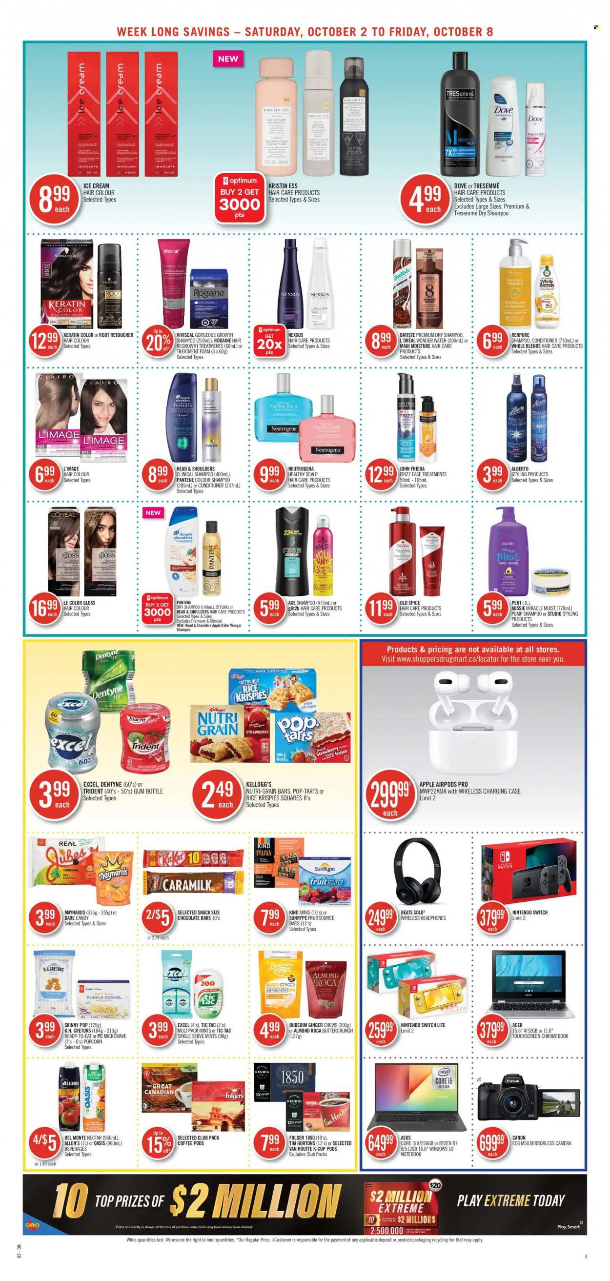 Shoppers Drug Mart flyer - October 02, 2021 - October 08, 2021. Page 3