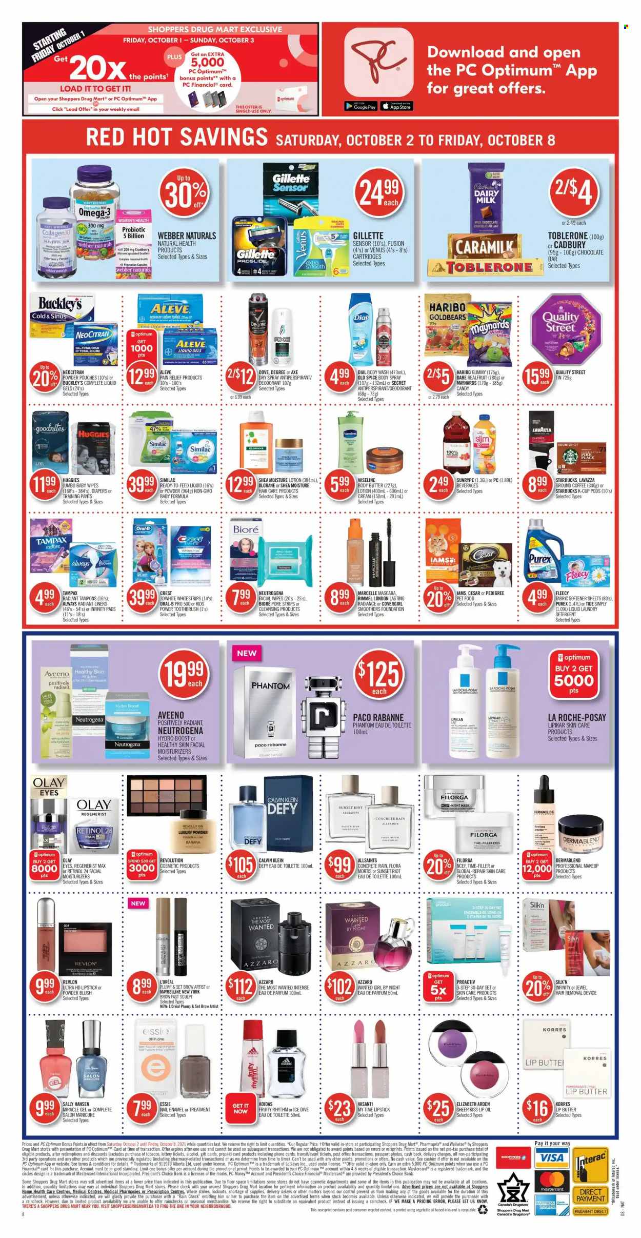 Shoppers Drug Mart flyer - October 02, 2021 - October 08, 2021. Page 12
