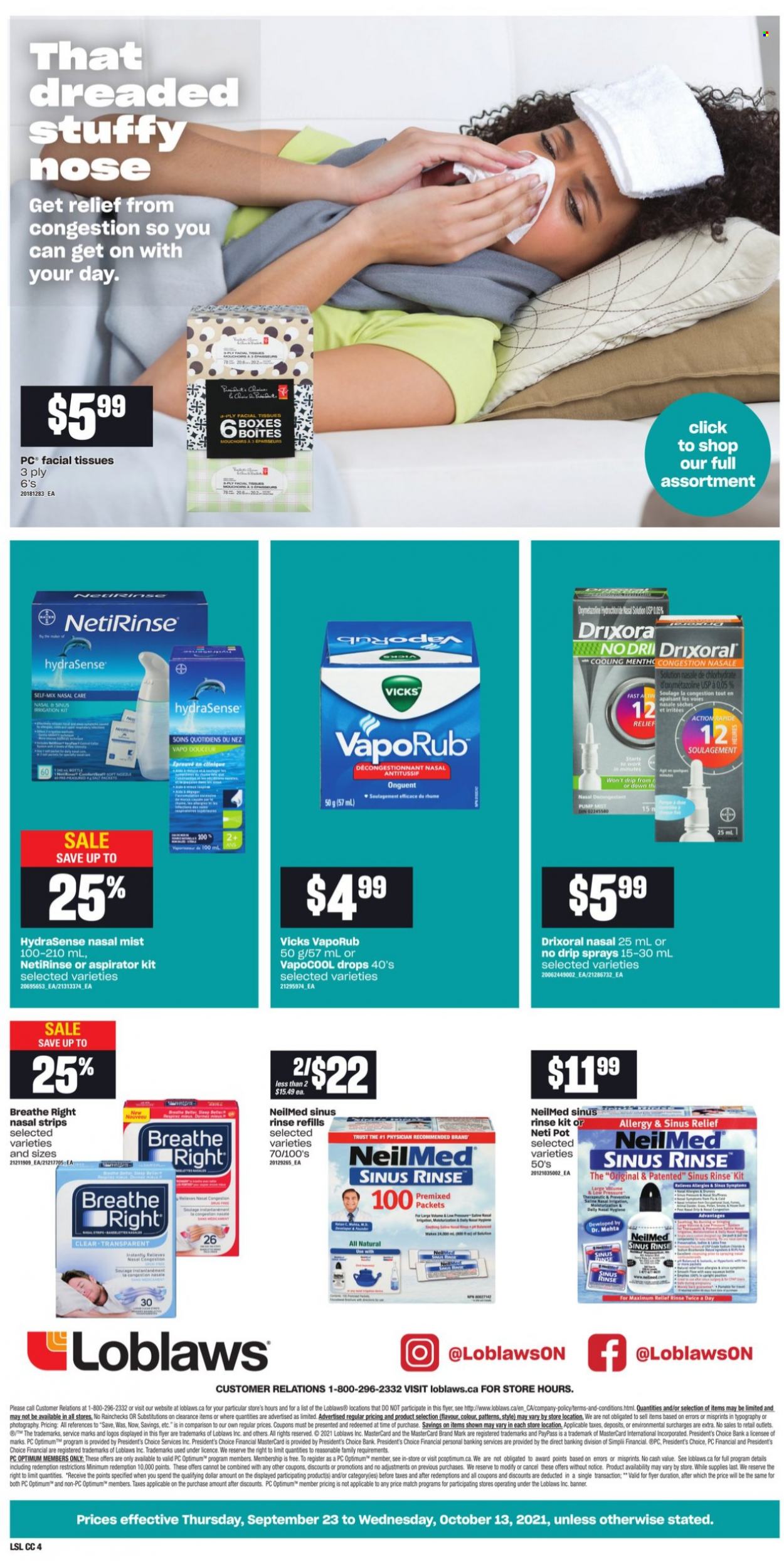 Loblaws flyer - September 23, 2021 - October 13, 2021. Page 4