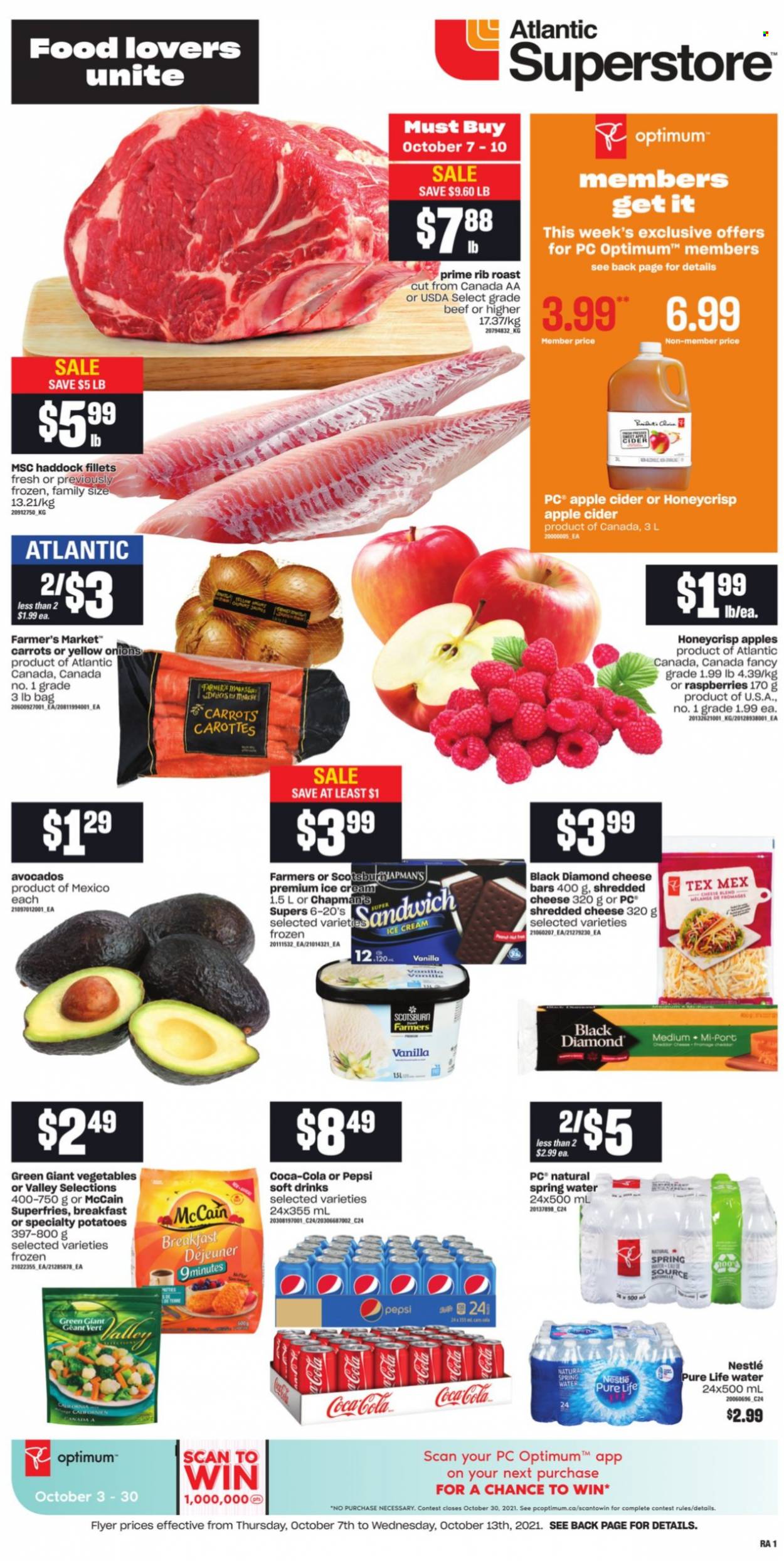 Atlantic Superstore flyer - October 07, 2021 - October 13, 2021. Page 1