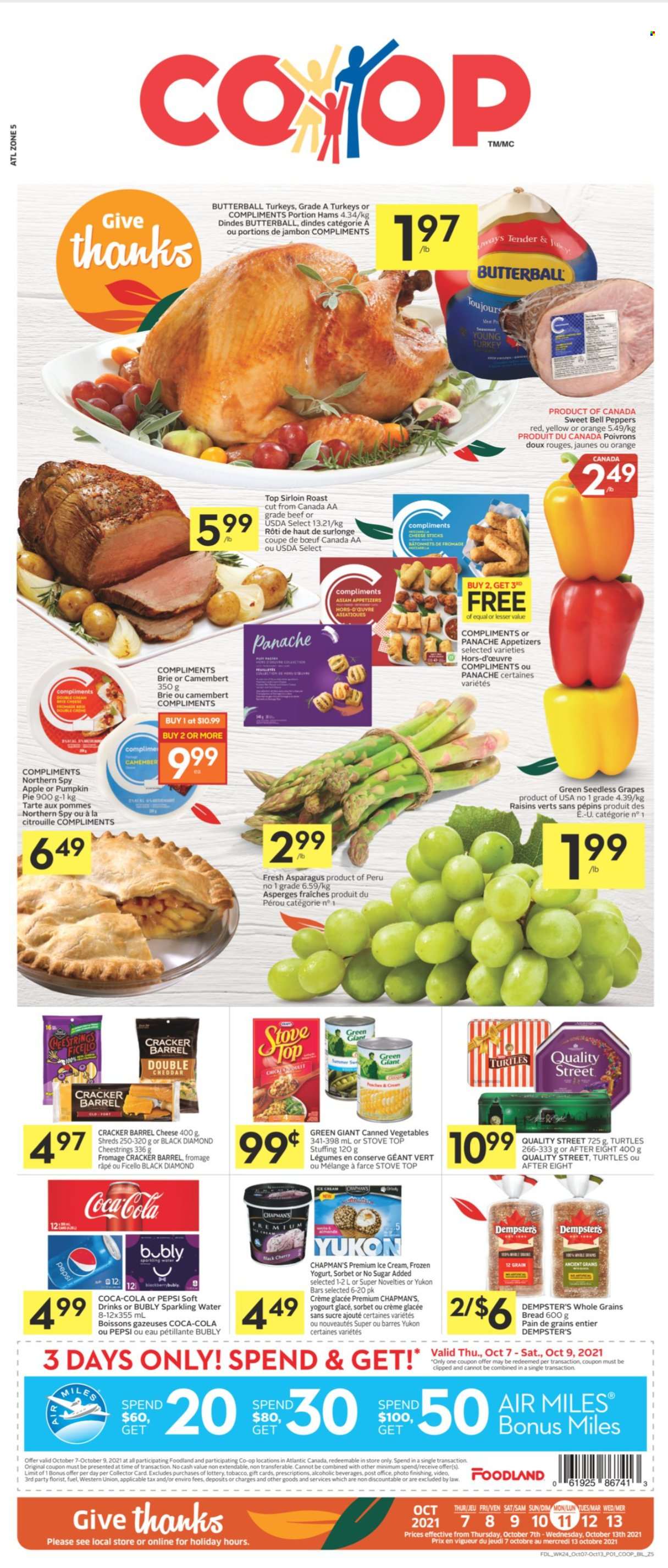 Co-op flyer - October 07, 2021 - October 13, 2021. Page 1