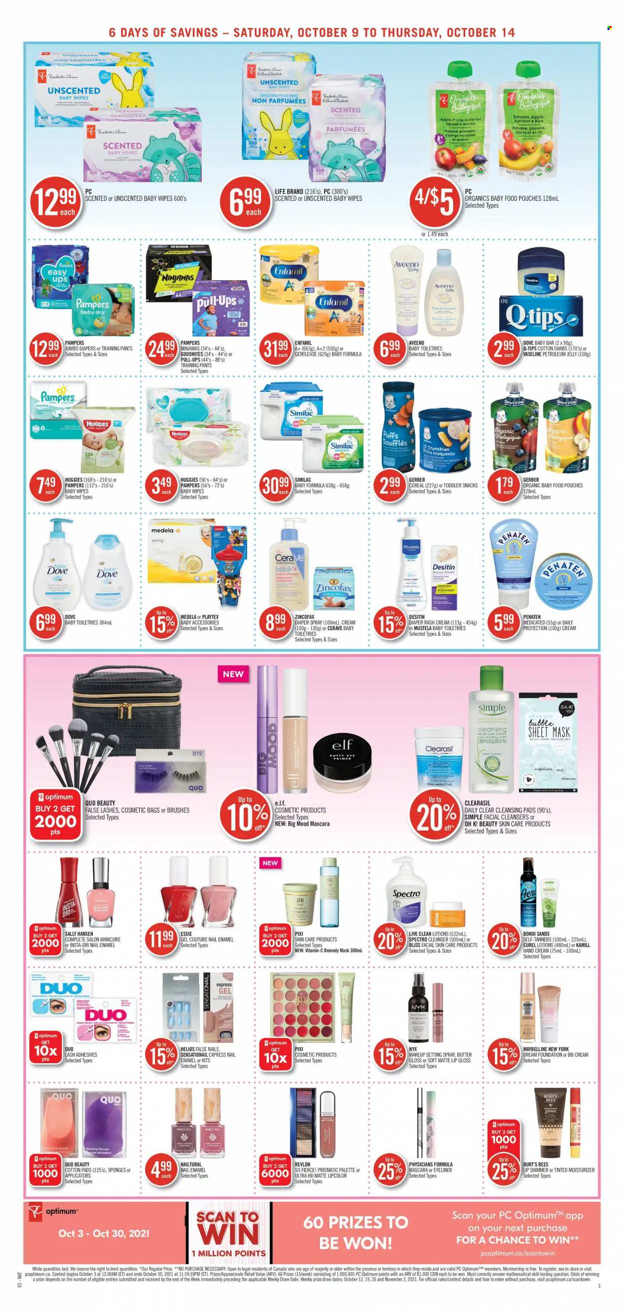 Shoppers Drug Mart flyer - October 09, 2021 - October 14, 2021. Page 3