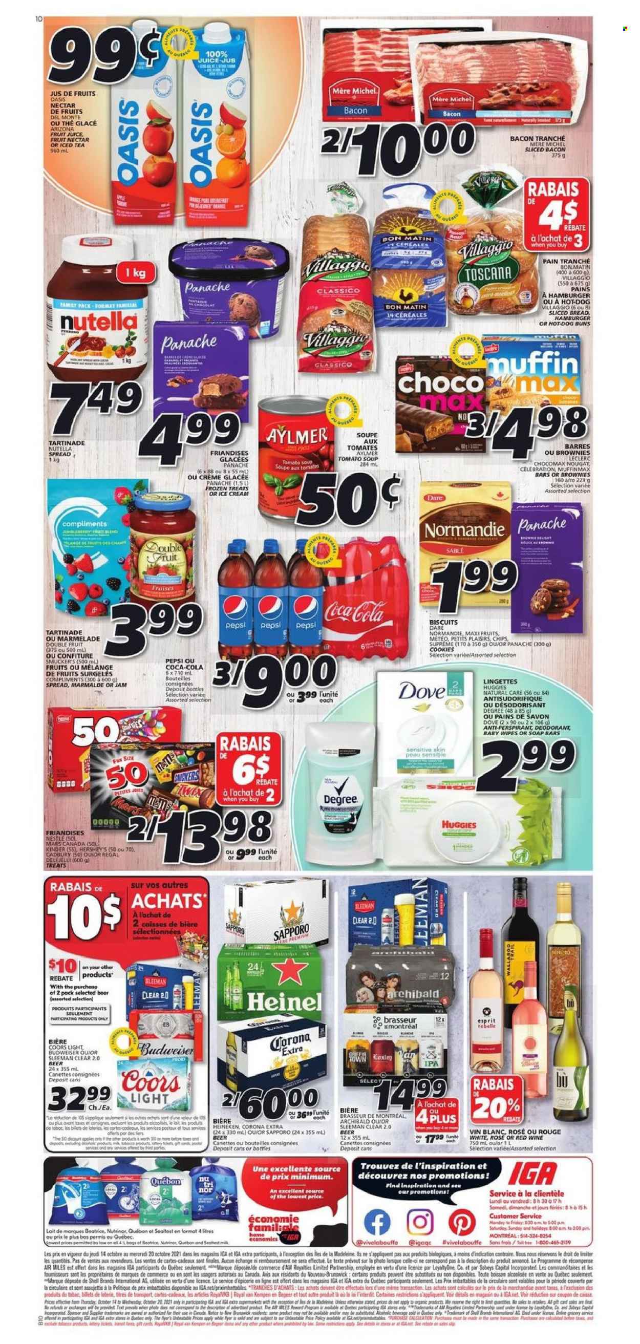 IGA flyer - October 14, 2021 - October 20, 2021. Page 2