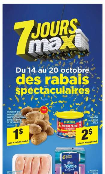 Maxi & Cie Flyer - October 14, 2021 - October 20, 2021.
