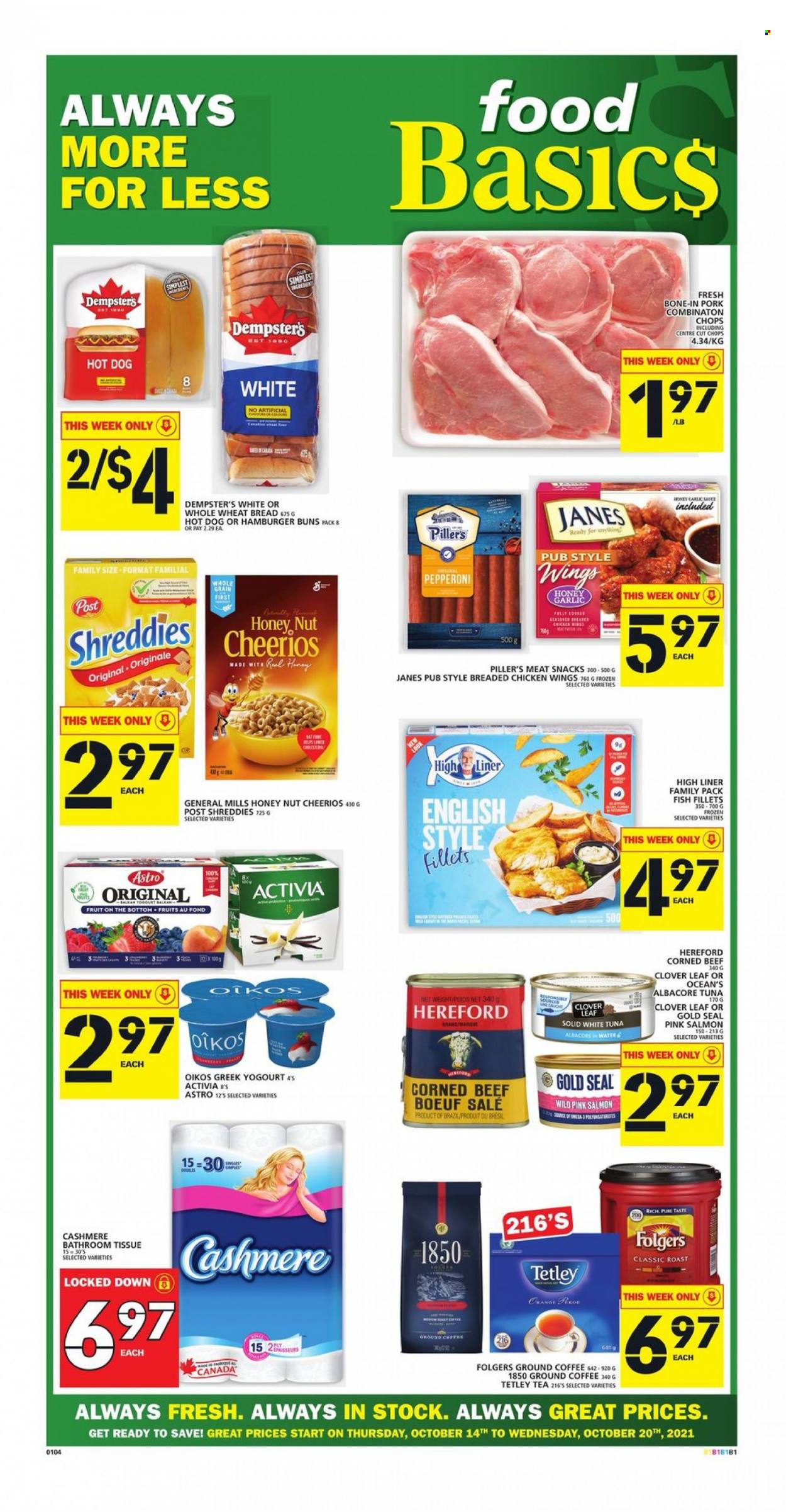 Food Basics flyer - October 14, 2021 - October 20, 2021. Page 1