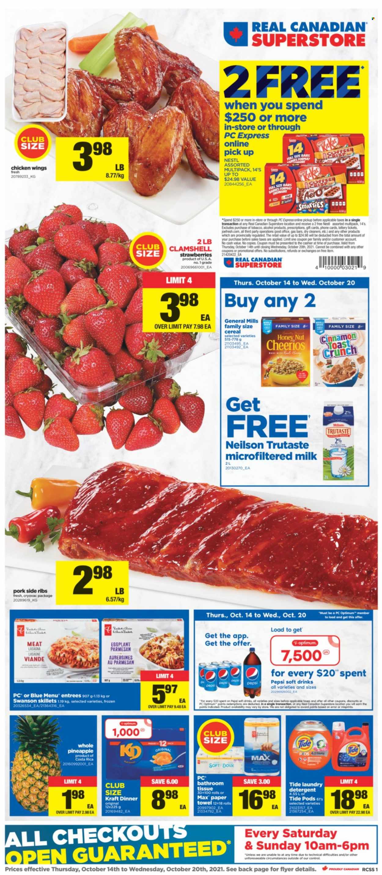 Real Canadian Superstore flyer - October 14, 2021 - October 20, 2021. Page 1