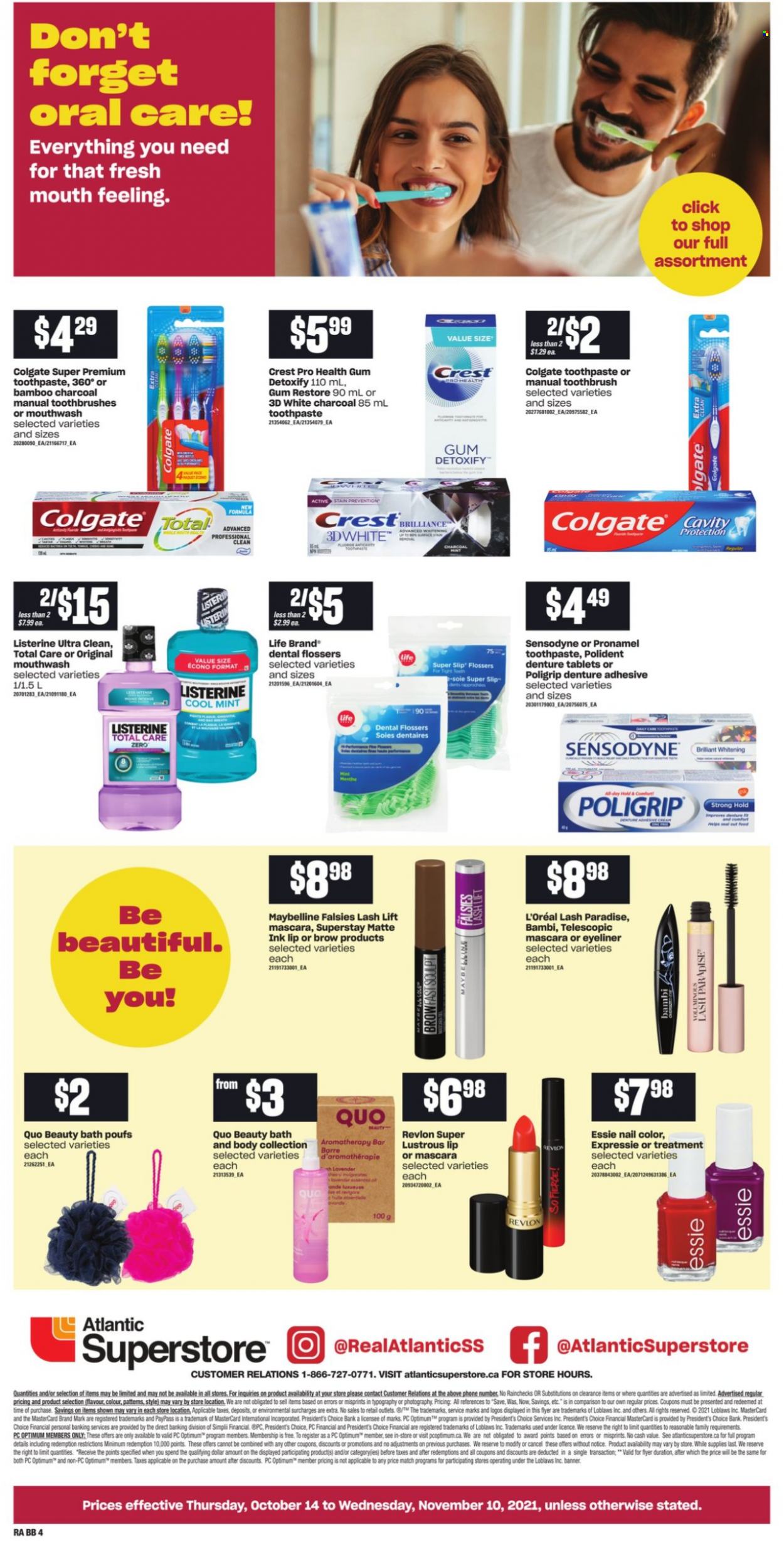 Atlantic Superstore flyer - October 14, 2021 - November 10, 2021. Page 2