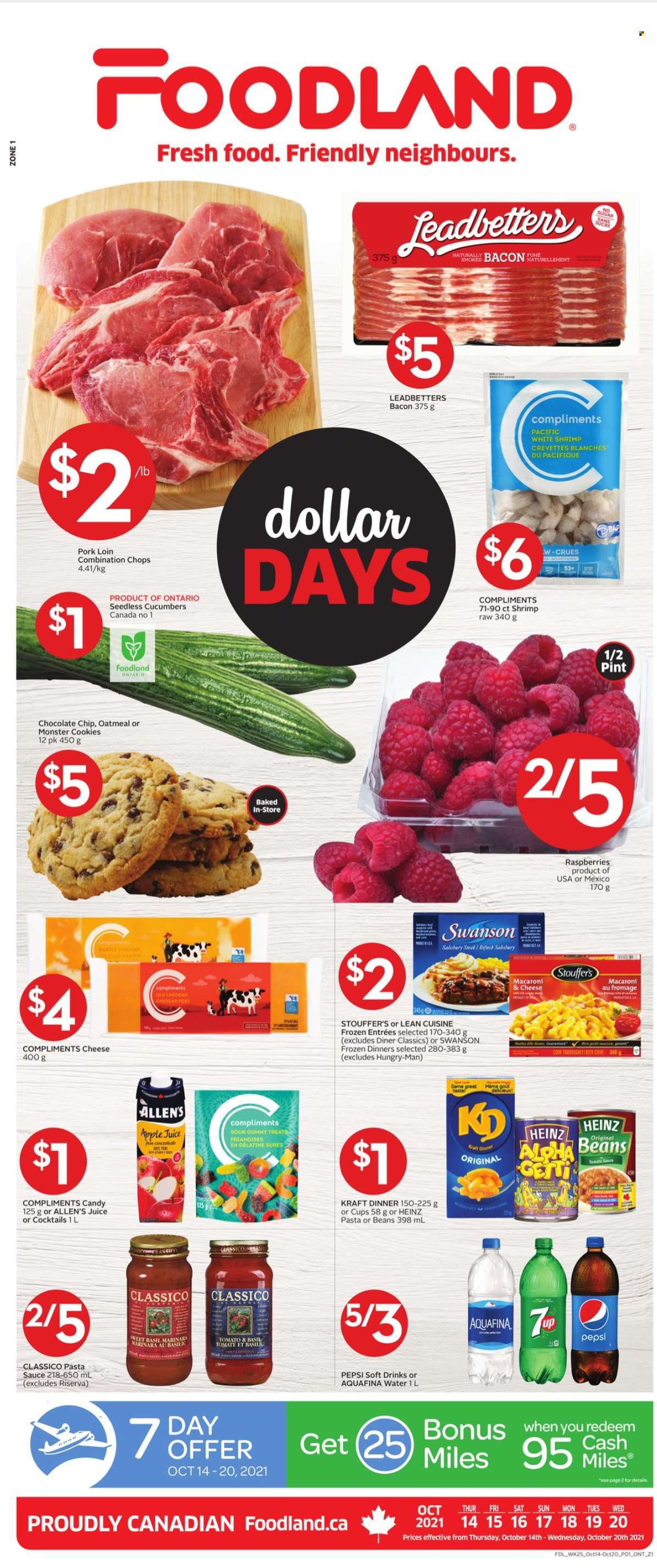 Foodland flyer - October 14, 2021 - October 20, 2021. Page 1
