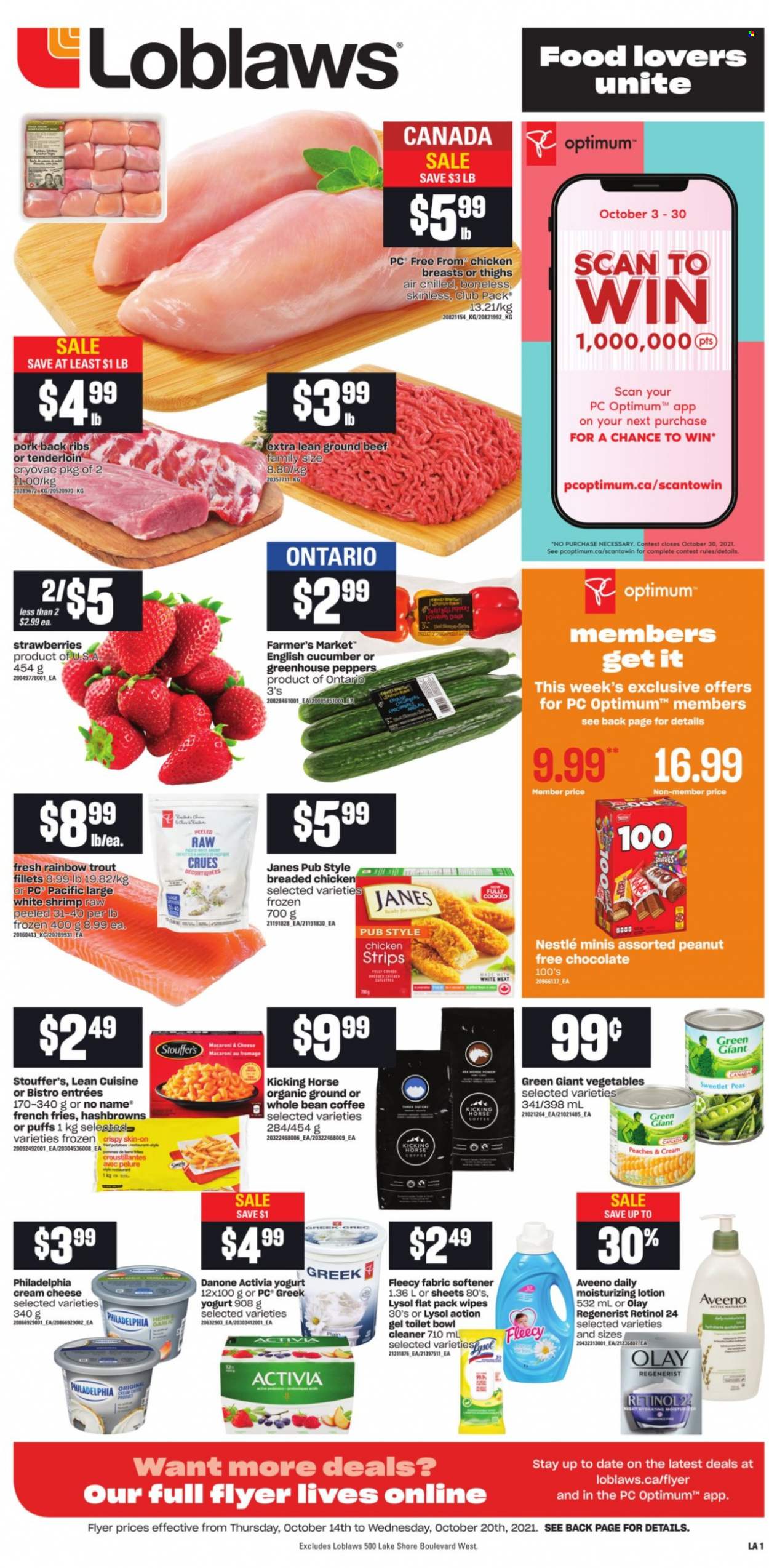 Loblaws flyer - October 14, 2021 - October 20, 2021. Page 1
