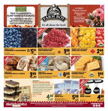 Farm Boy Flyer - October 14, 2021 - October 20, 2021.