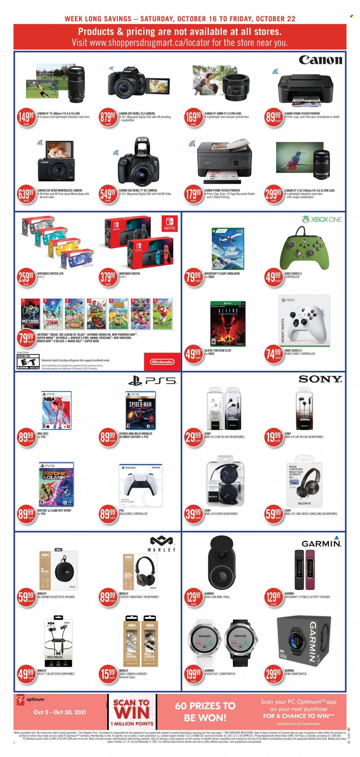 Shoppers Drug Mart flyer - October 16, 2021 - October 22, 2021. Page 8