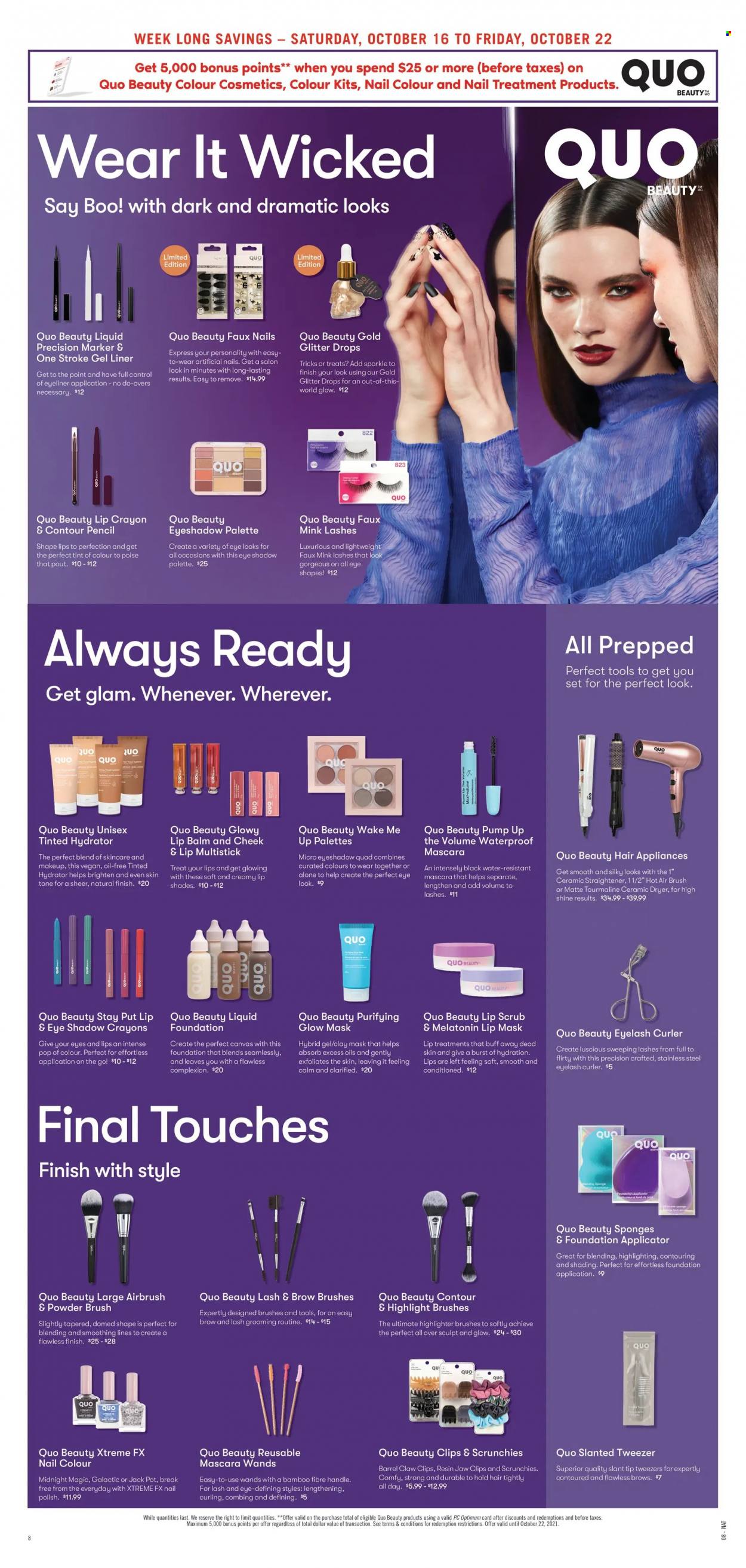 Shoppers Drug Mart flyer - October 16, 2021 - October 22, 2021. Page 12