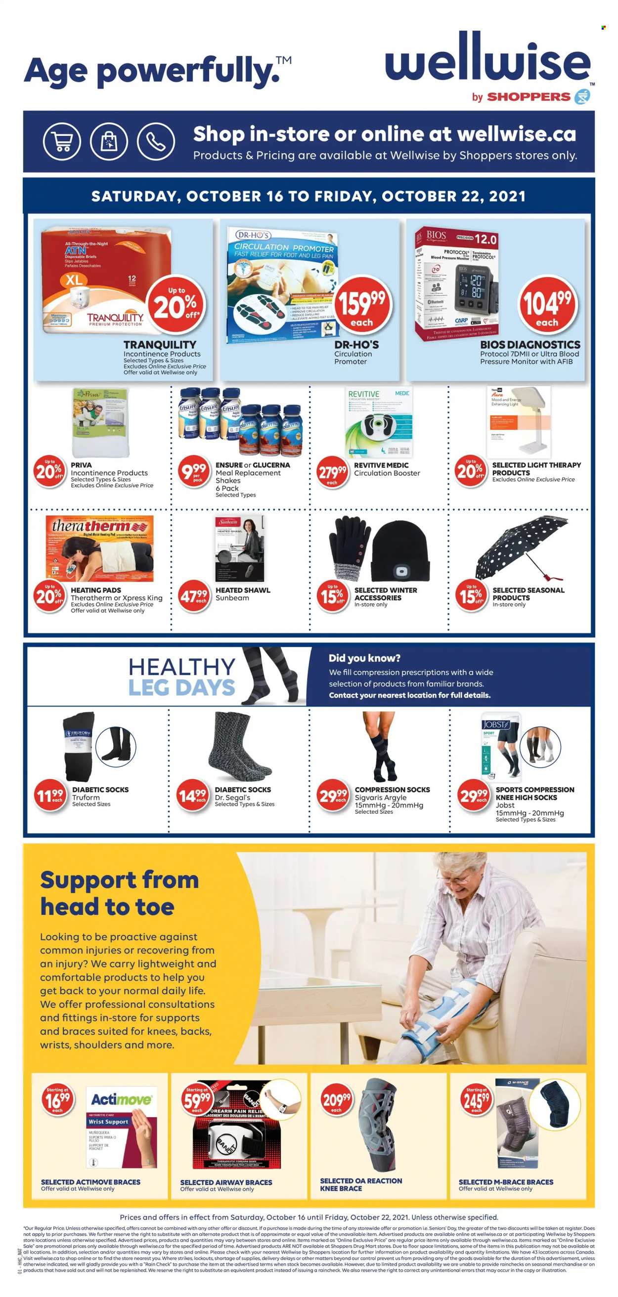 Shoppers Drug Mart flyer - October 16, 2021 - October 22, 2021. Page 16