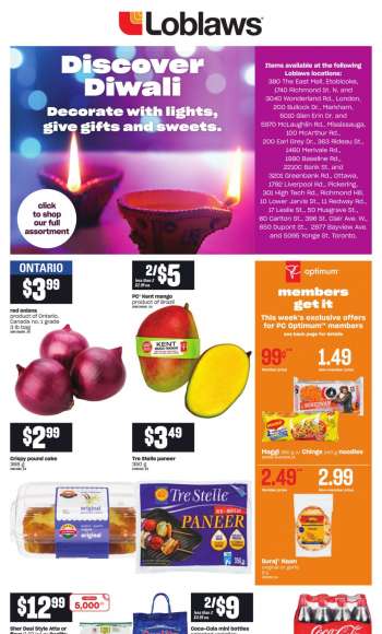 Loblaws Flyer - October 21, 2021 - November 10, 2021.