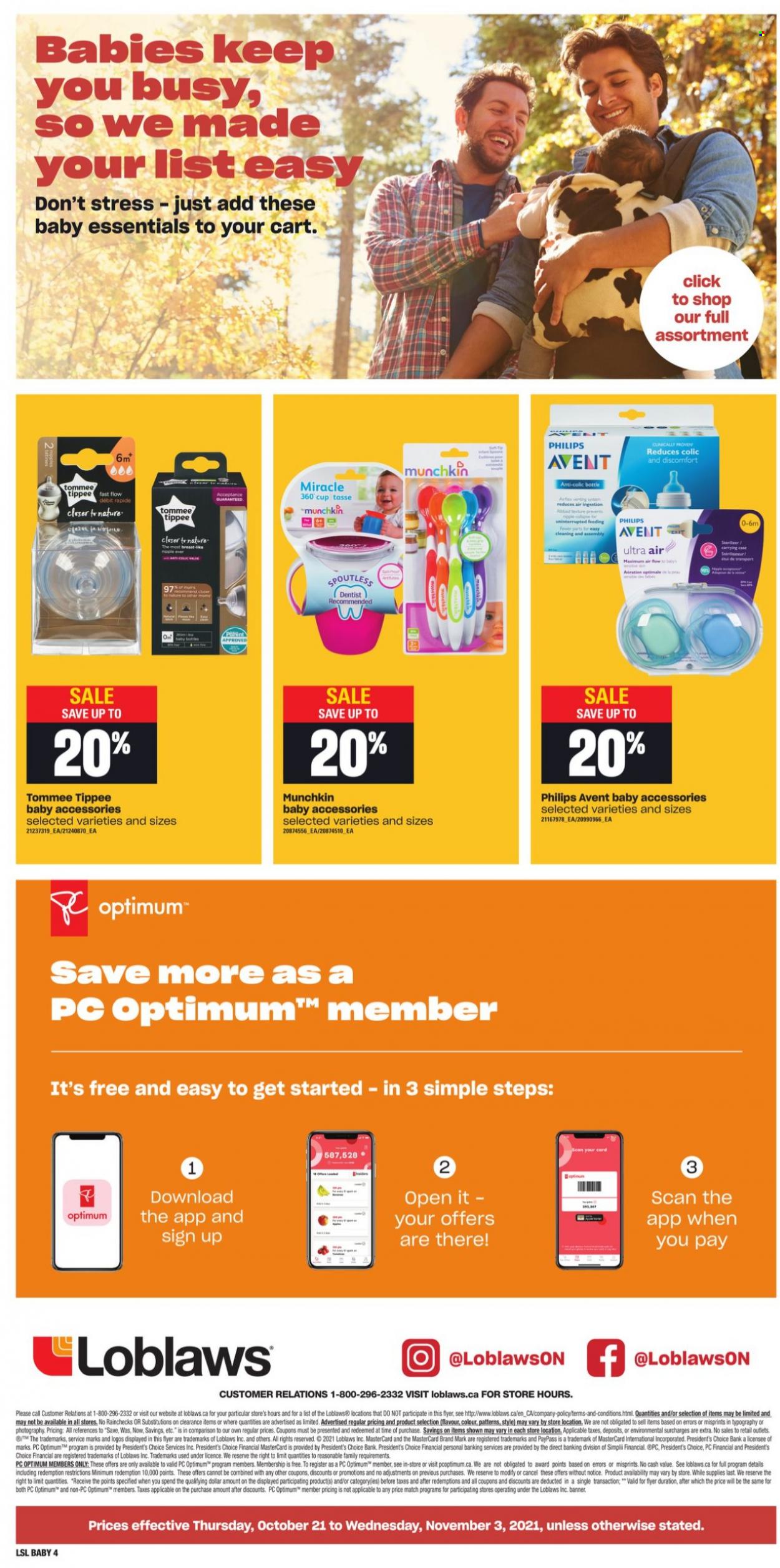 Loblaws flyer - October 21, 2021 - November 03, 2021. Page 4