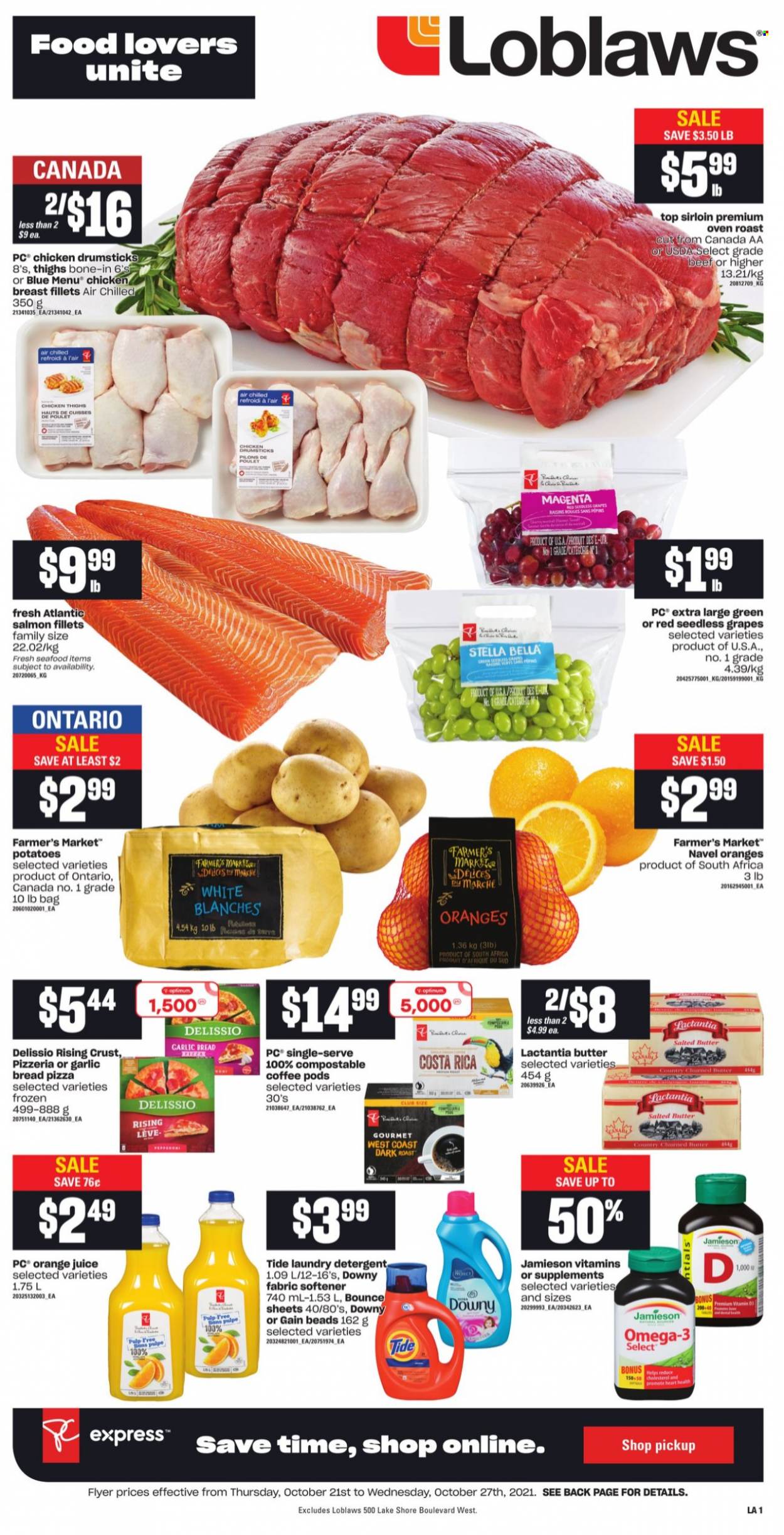 Loblaws flyer - October 21, 2021 - October 27, 2021. Page 1