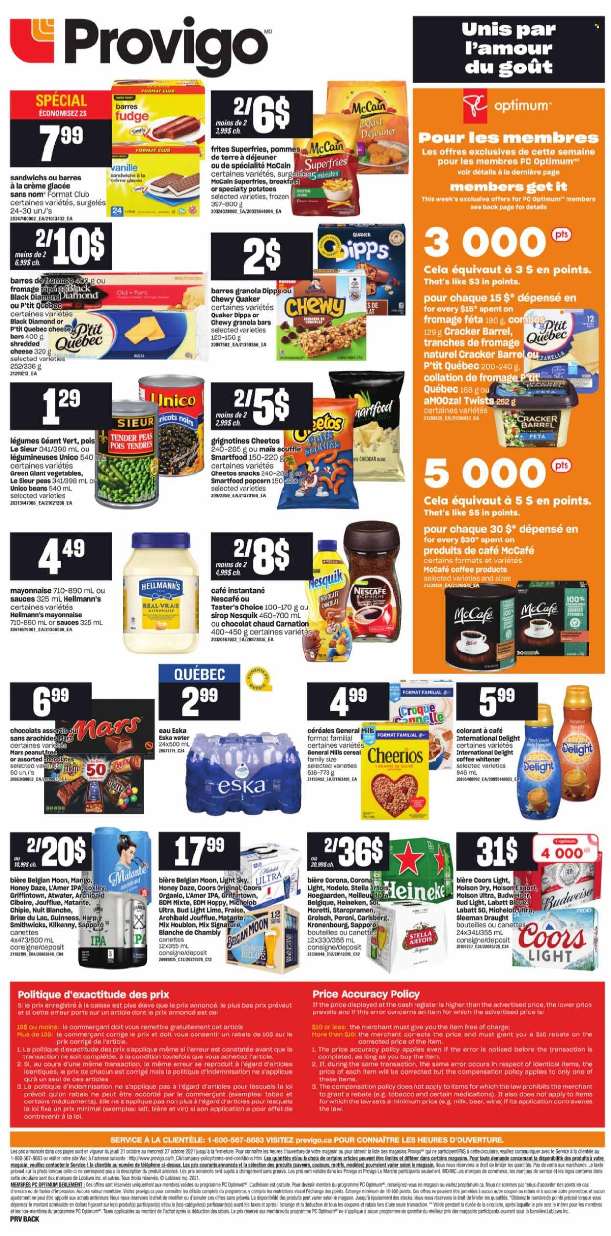 Circulaire Provigo - 21 Octobre 2021 - 27 Octobre 2021. Page 2