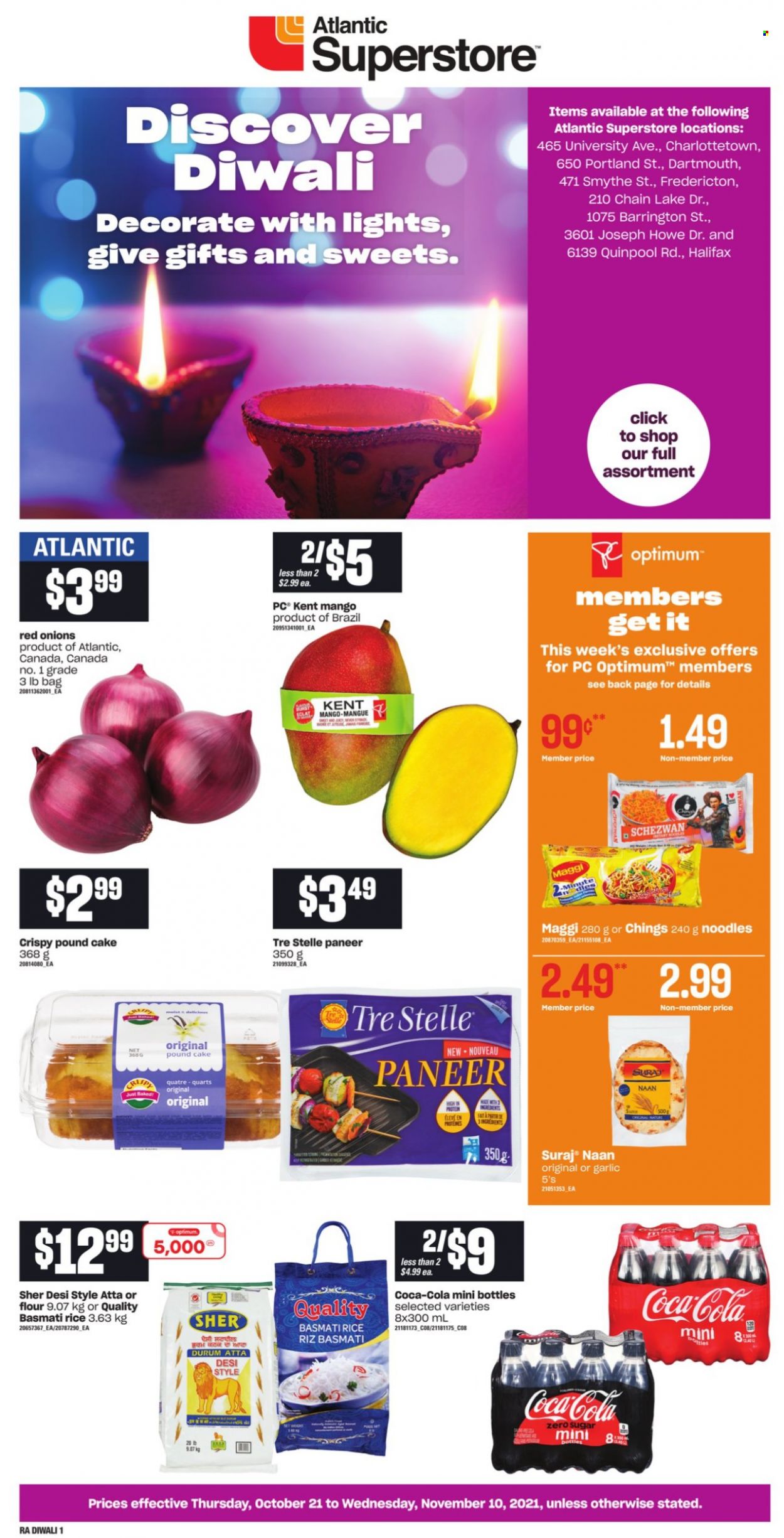 Atlantic Superstore flyer - October 21, 2021 - November 10, 2021. Page 1