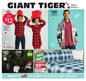 Circulaire Giant Tiger - 20 Octobre 2021 - 26 Octobre 2021.