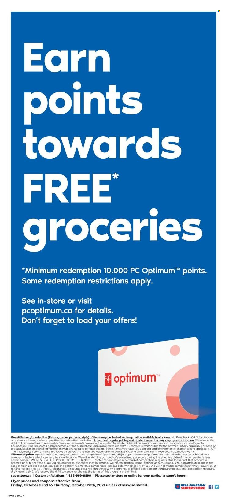 Real Canadian Superstore flyer - October 22, 2021 - October 28, 2021. Page 20