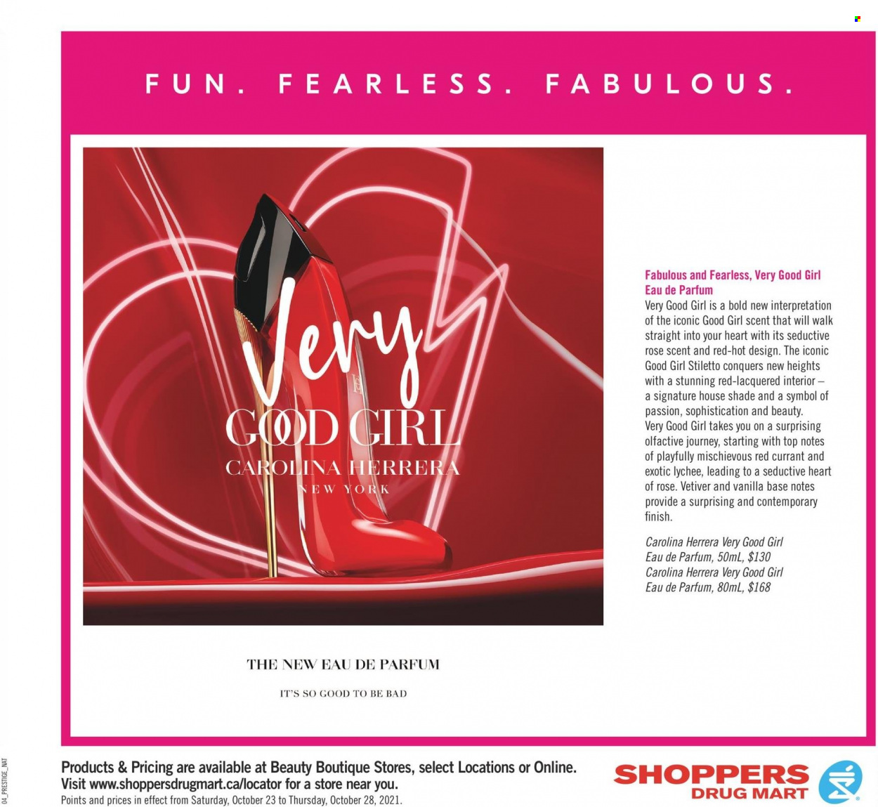 Shoppers Drug Mart flyer - October 23, 2021 - October 28, 2021. Page 13