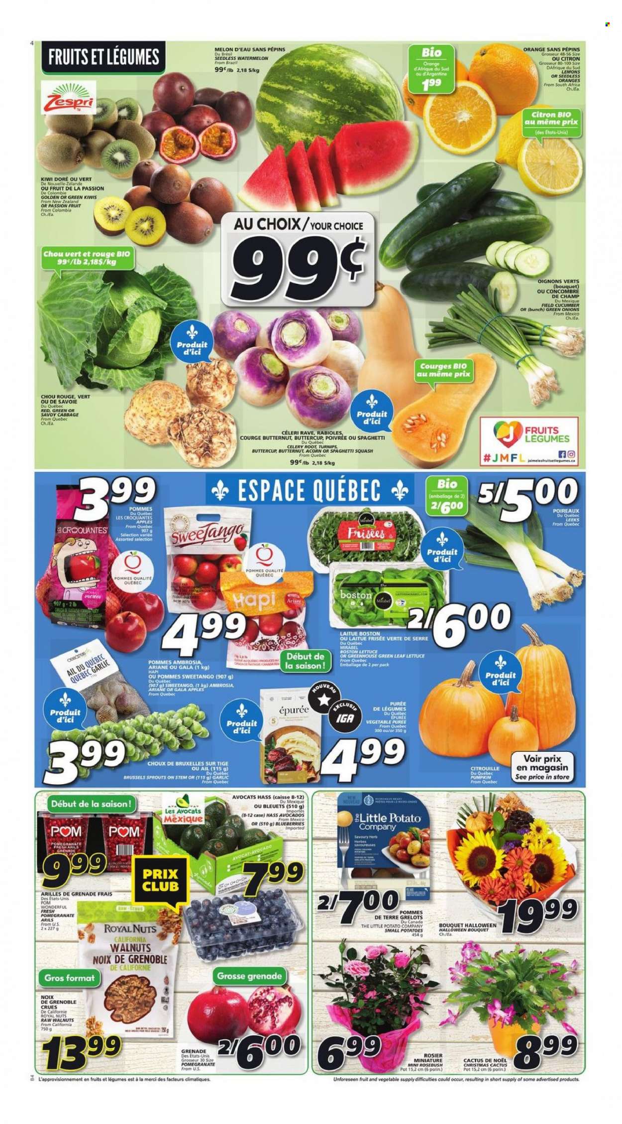IGA flyer - October 28, 2021 - November 03, 2021. Page 3
