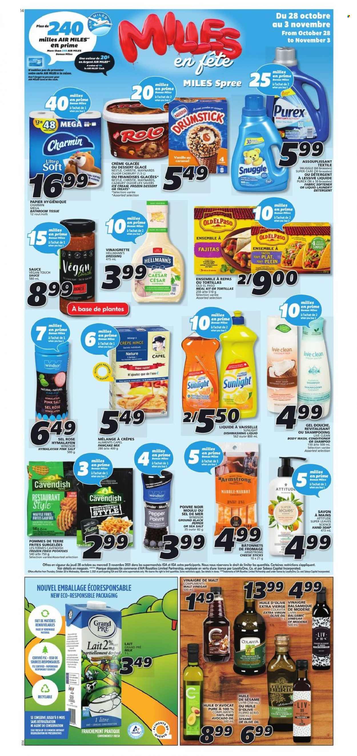 IGA flyer - October 28, 2021 - November 03, 2021. Page 11