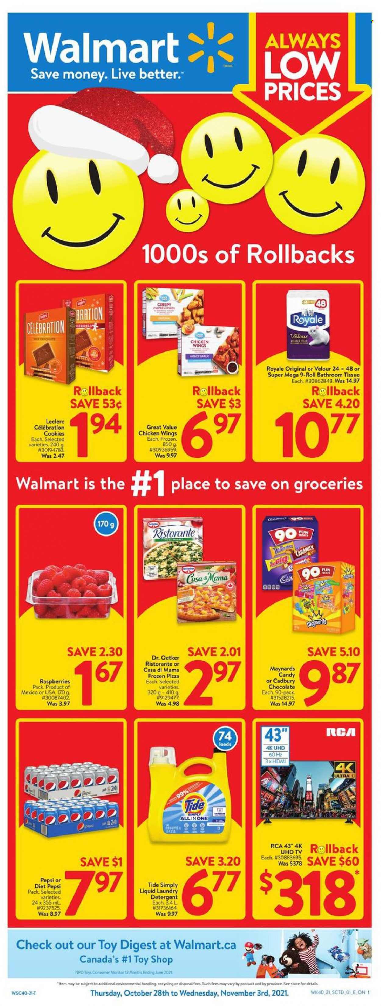 Walmart flyer - October 28, 2021 - November 03, 2021. Page 1