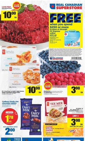 Circulaire Real Canadian Superstore - 28 Octobre 2021 - 03 Novembre 2021.